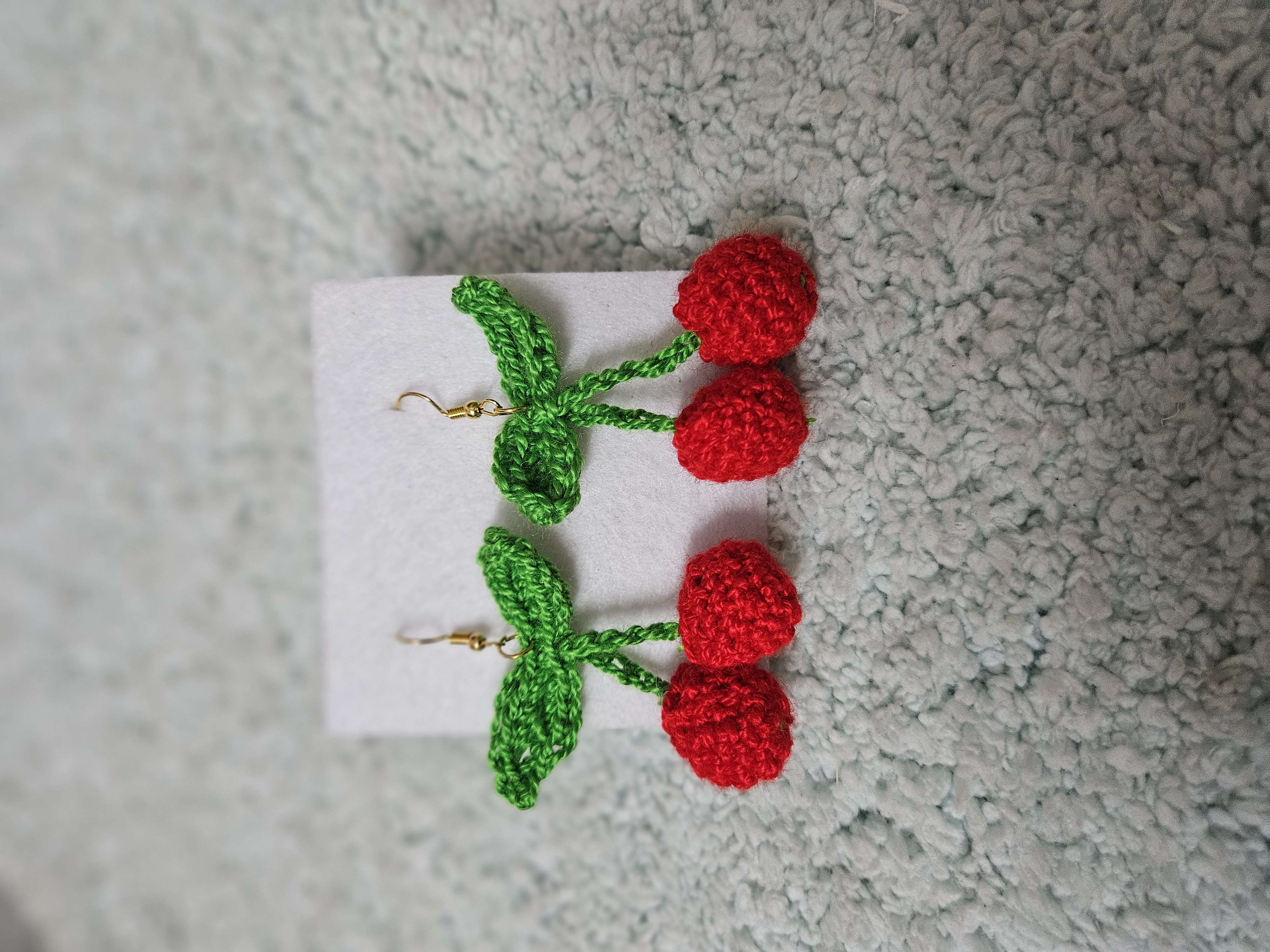 Cherry earrings