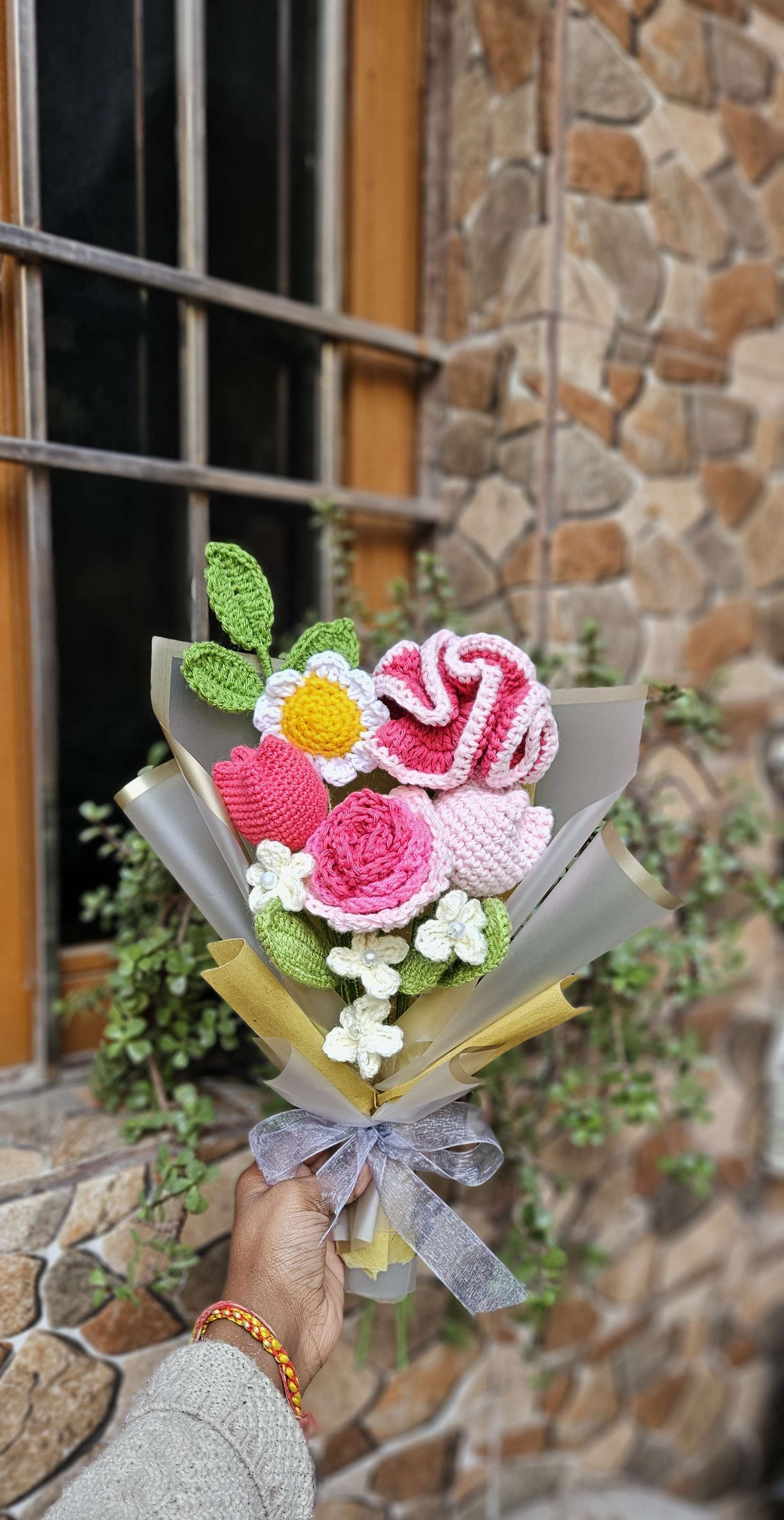 Crochet flower
