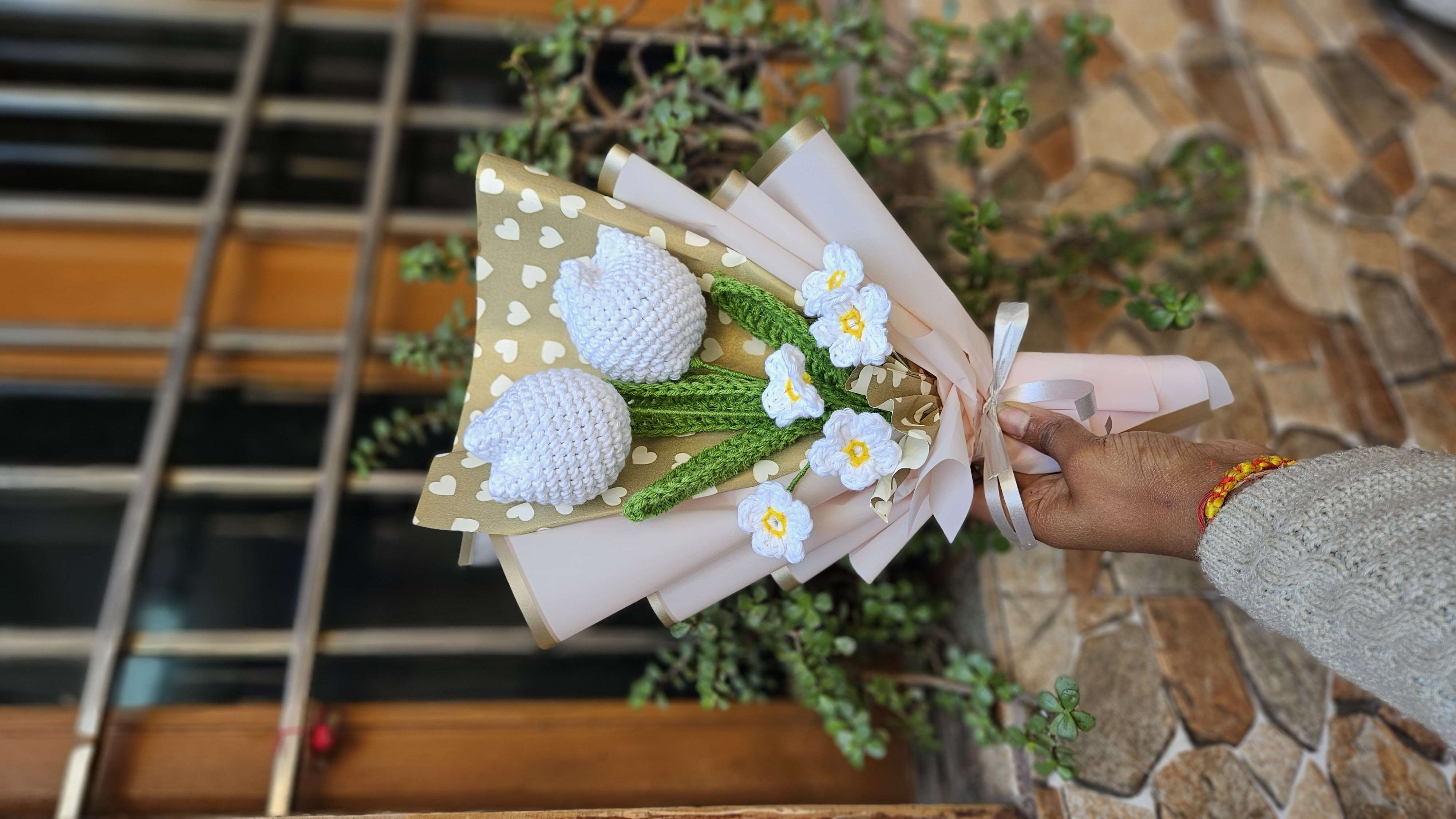 Crochet flower