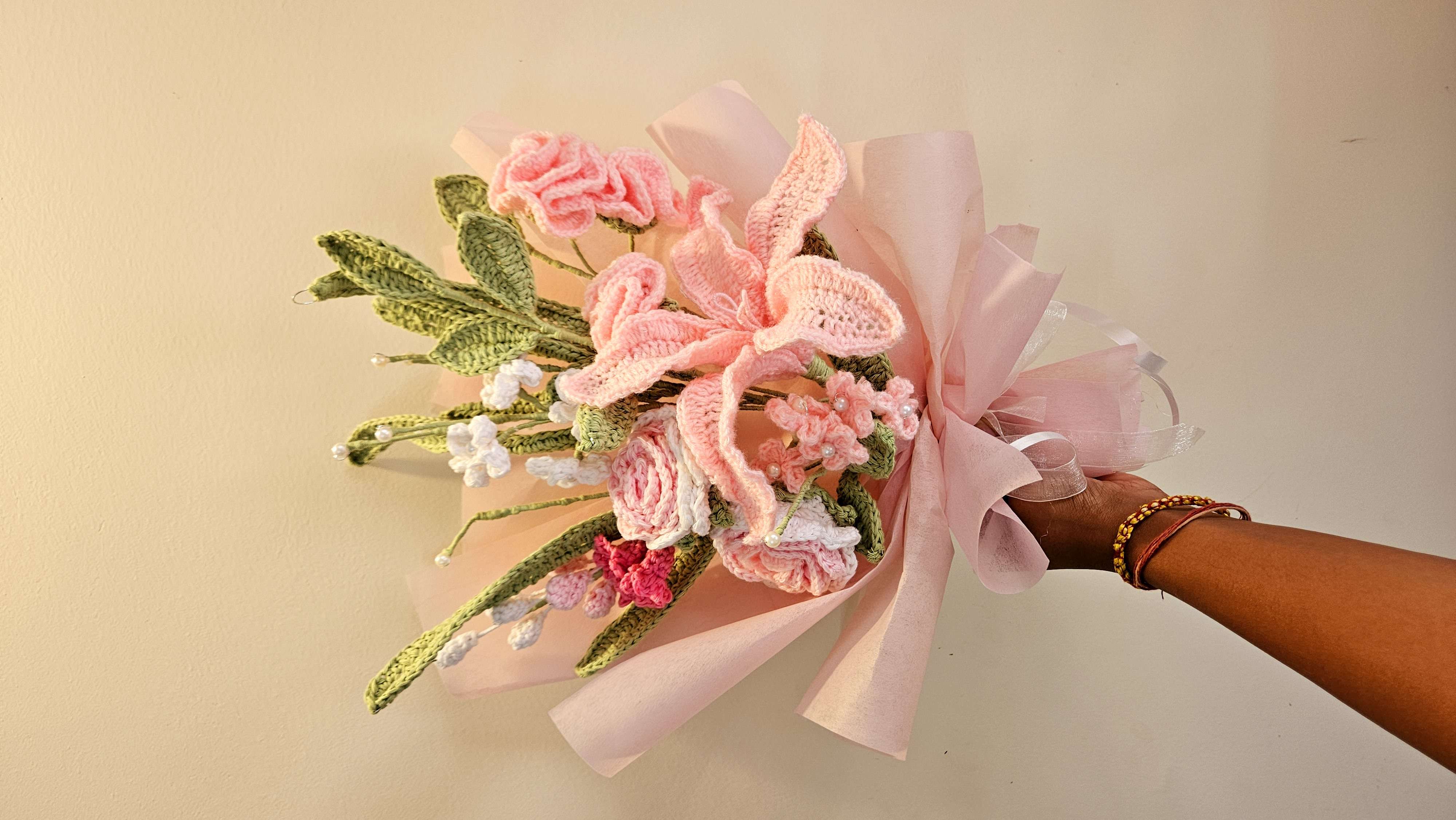 The big pink bouquet