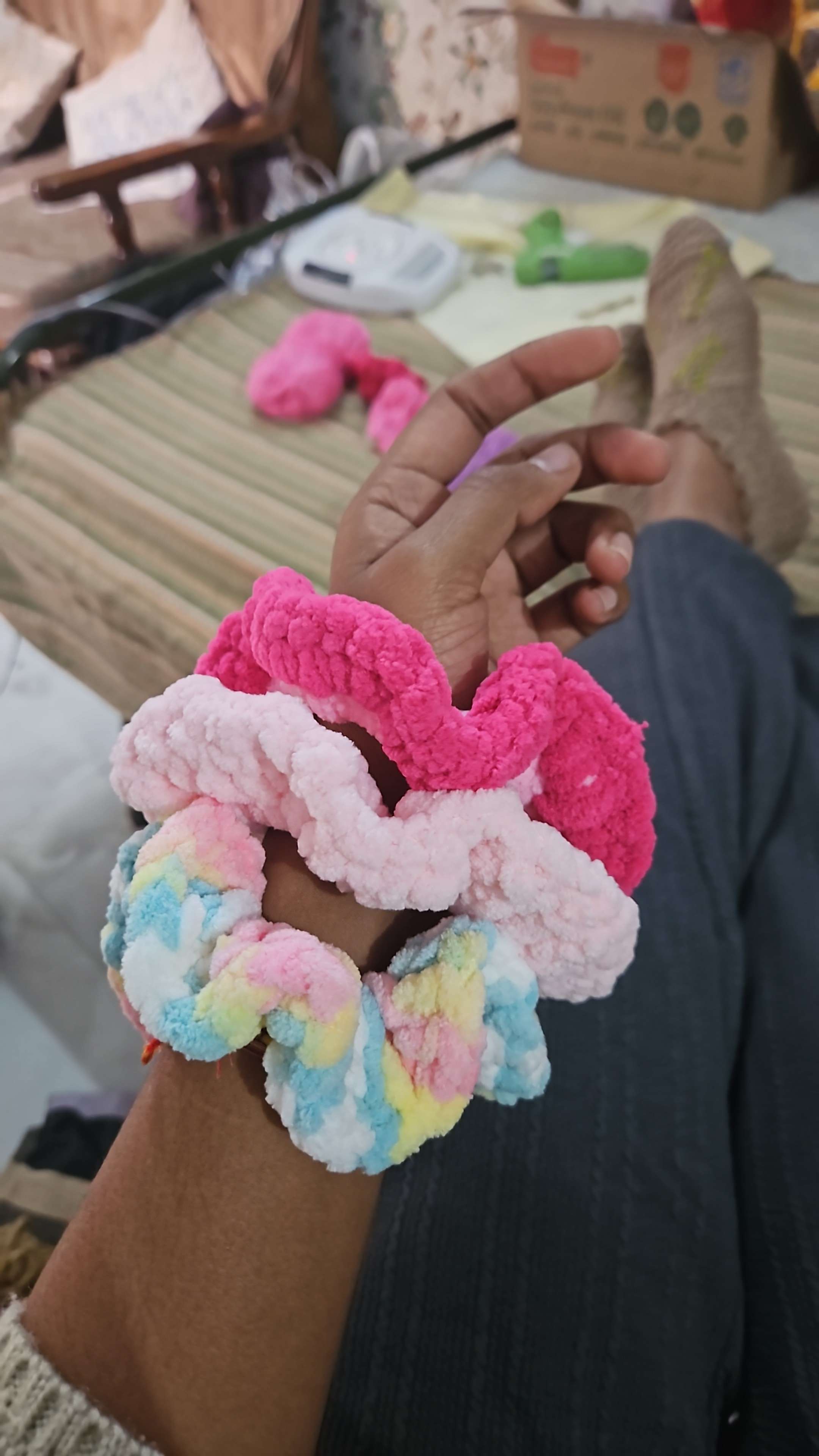 Plushie scrunchie