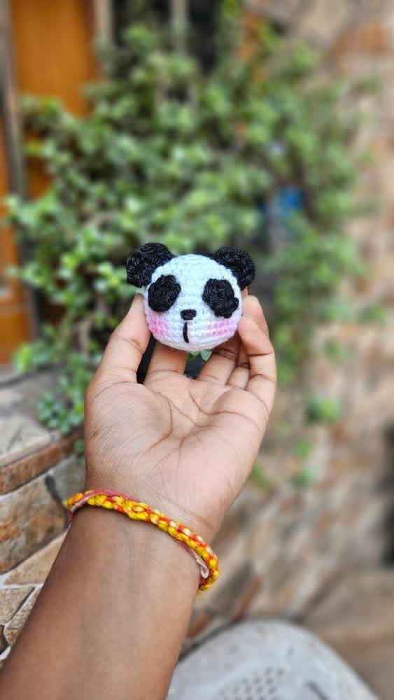 Panda keychain