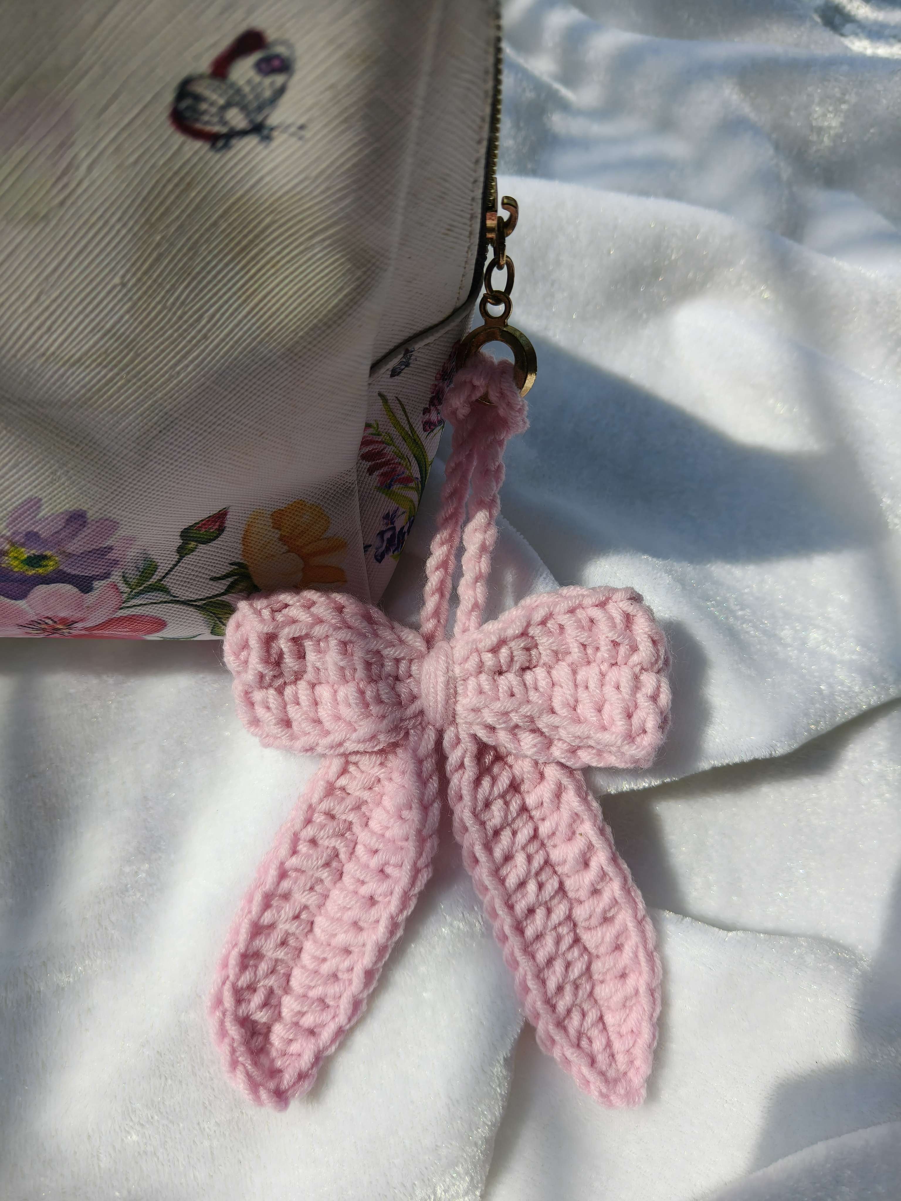 Light Pink Bow Charm image 2