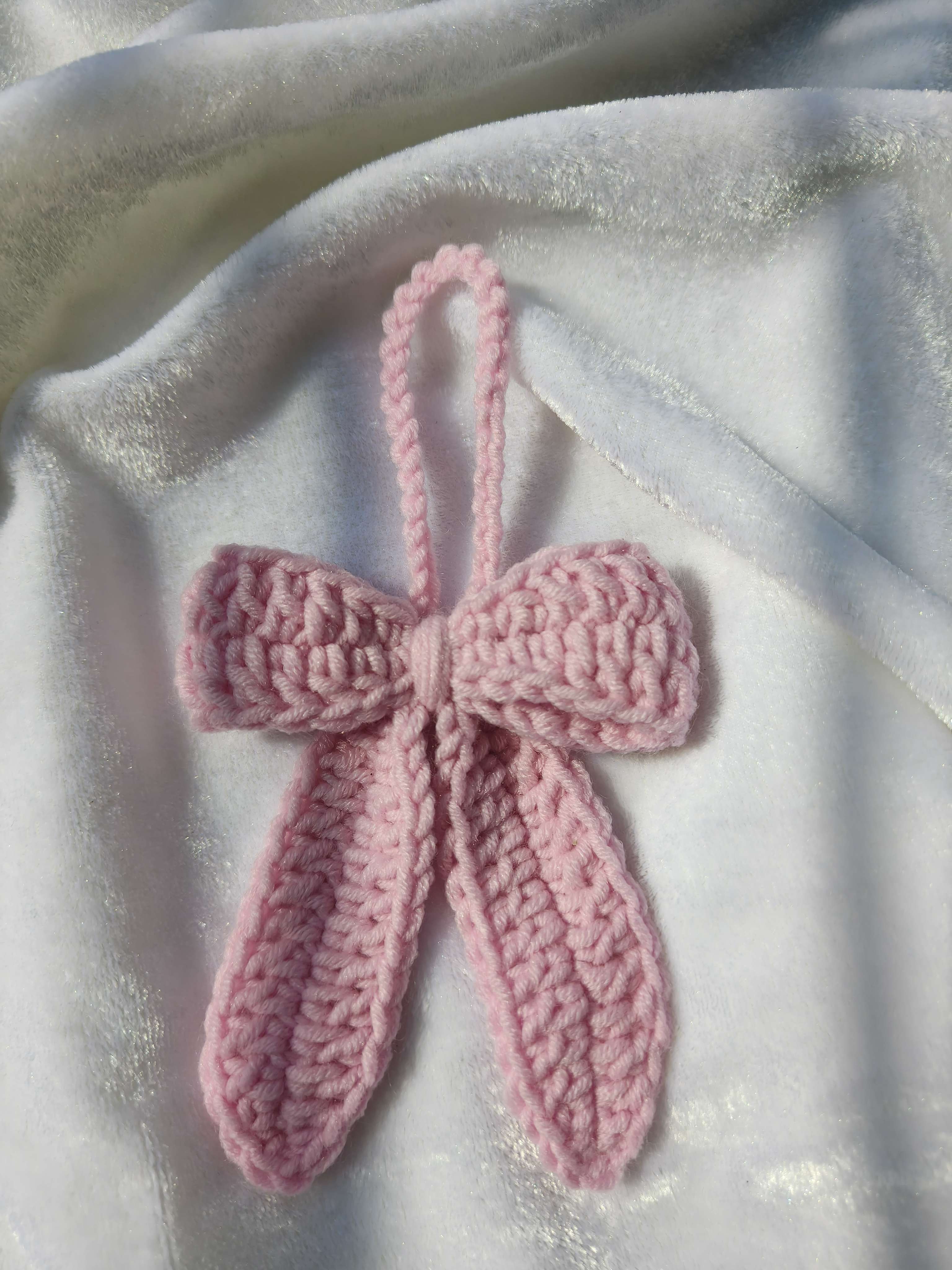 Light Pink Bow Charm image 3