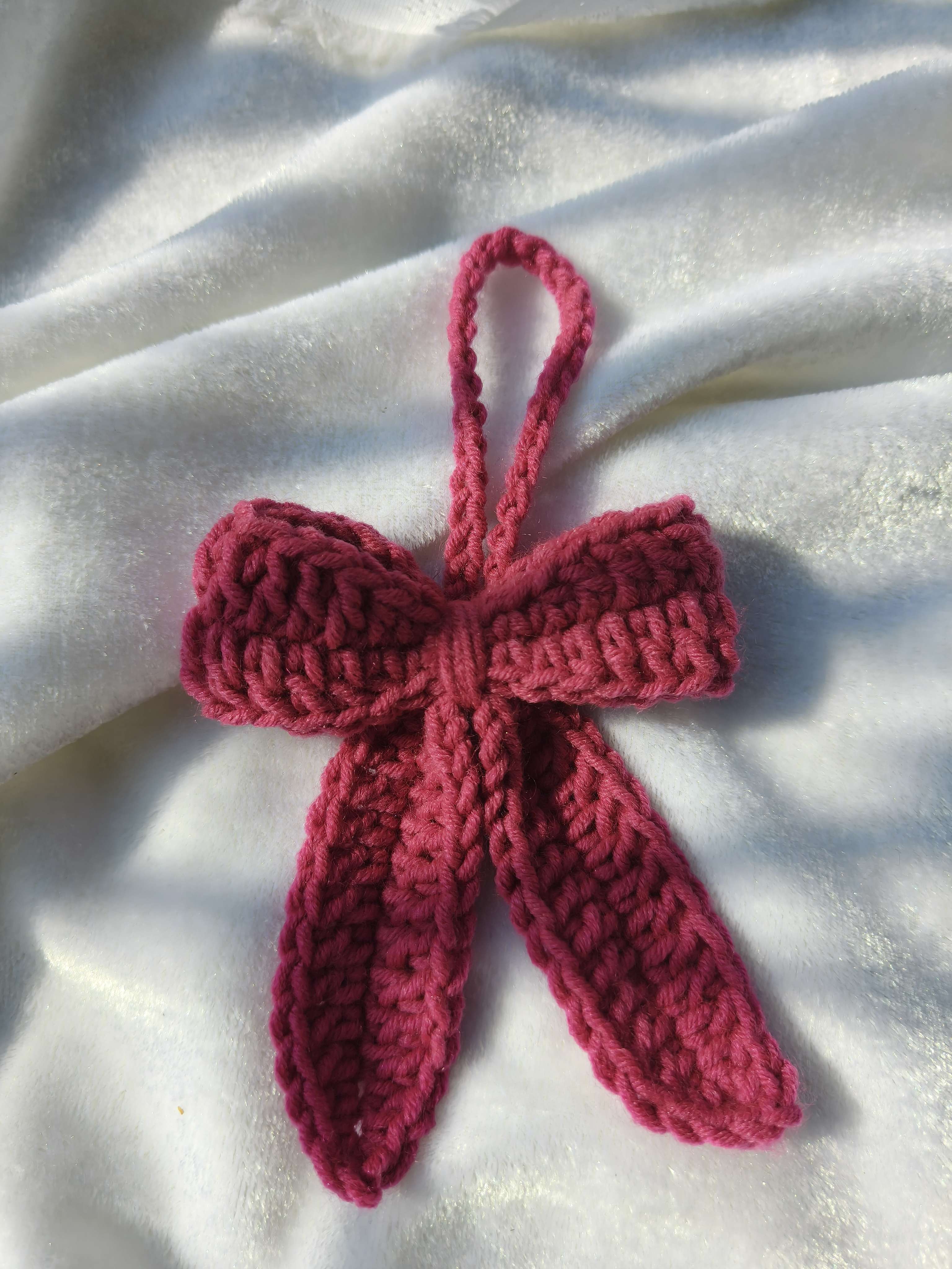 Pink Bow Charm image 2