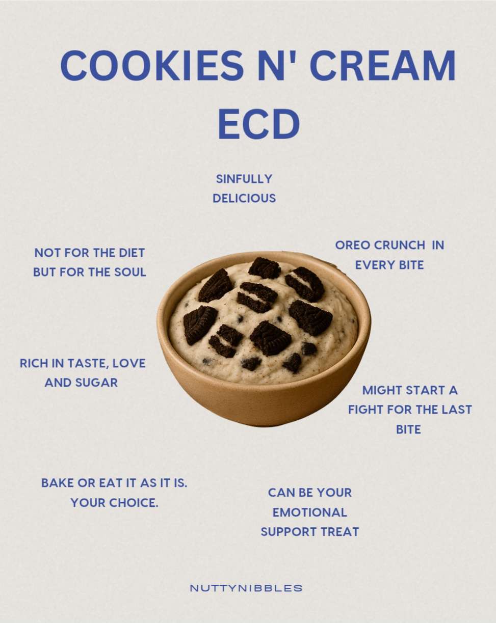 EDIBLE COOKIE DOUGH 🍪