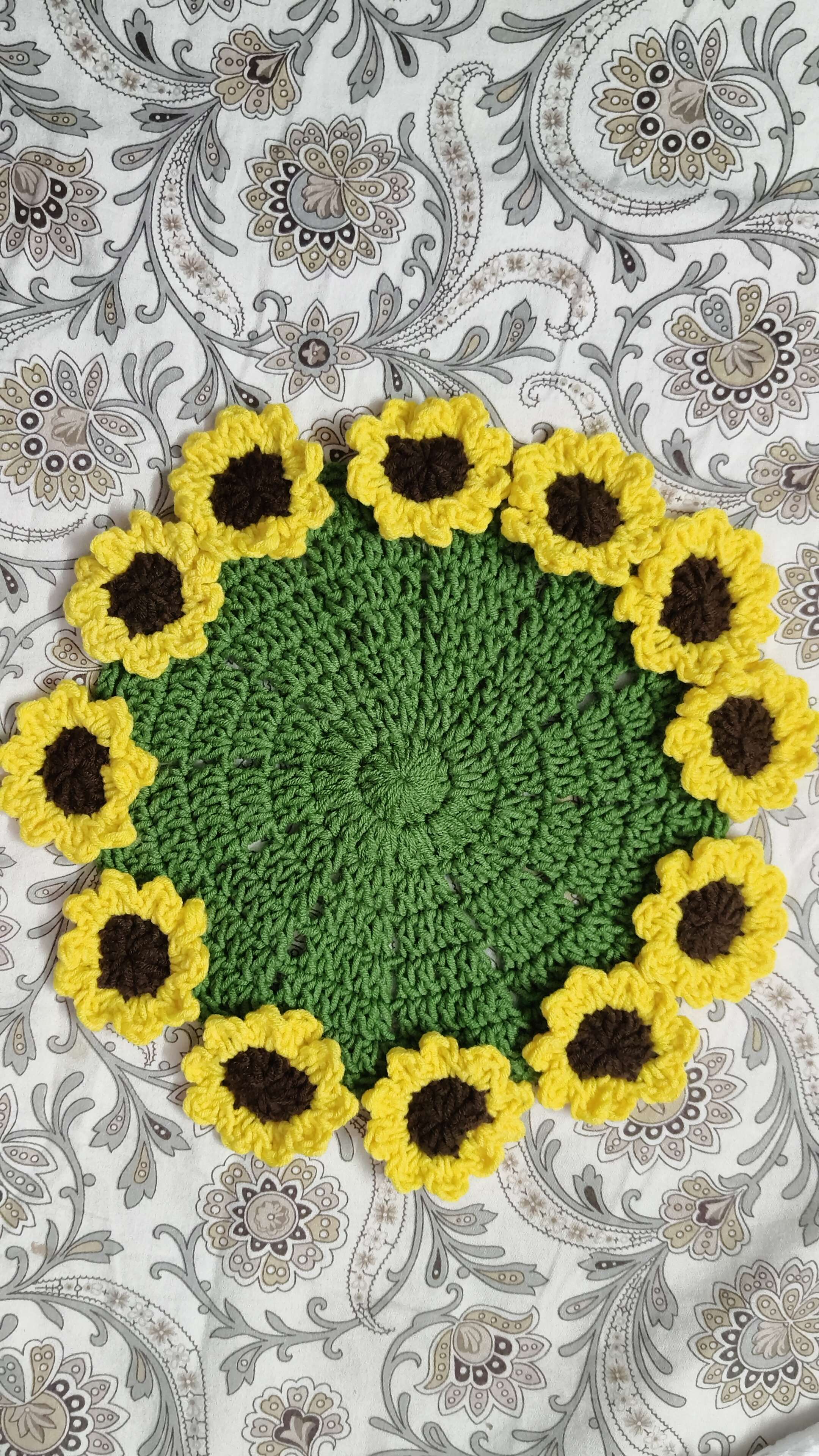 Sunflower bouquet Blanket 10"