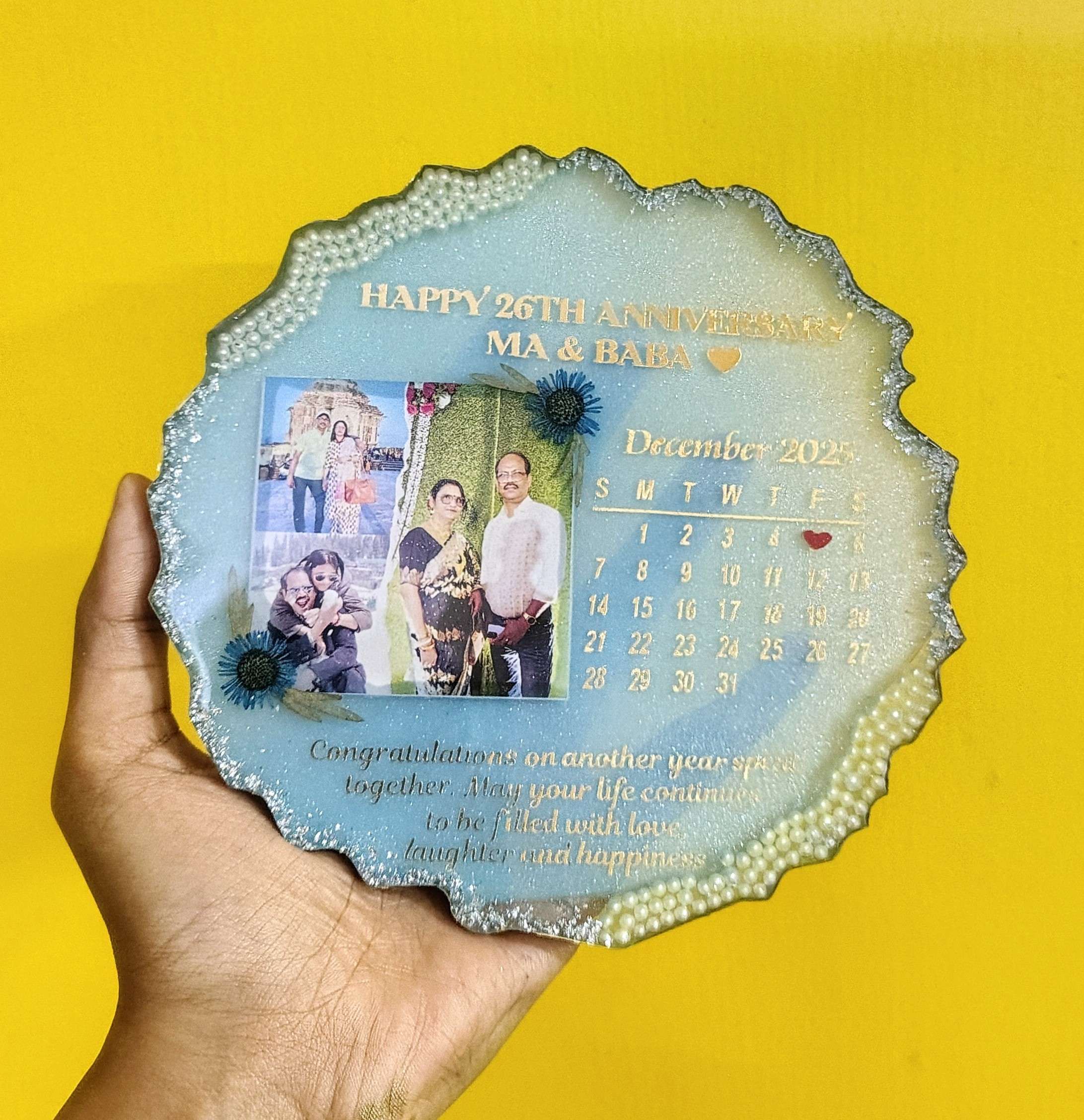 Anniversary frame