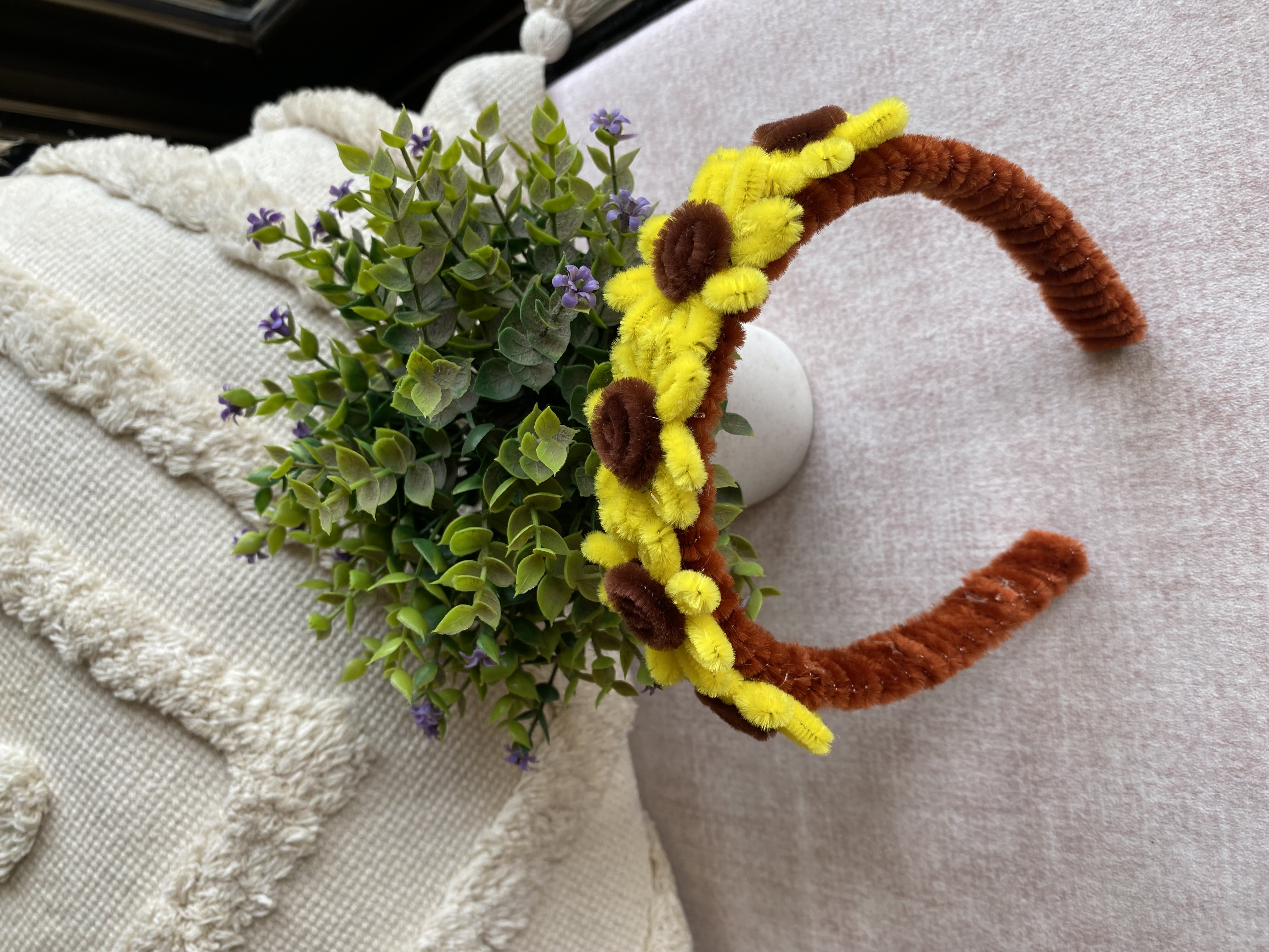 Sunflower Hairbelt