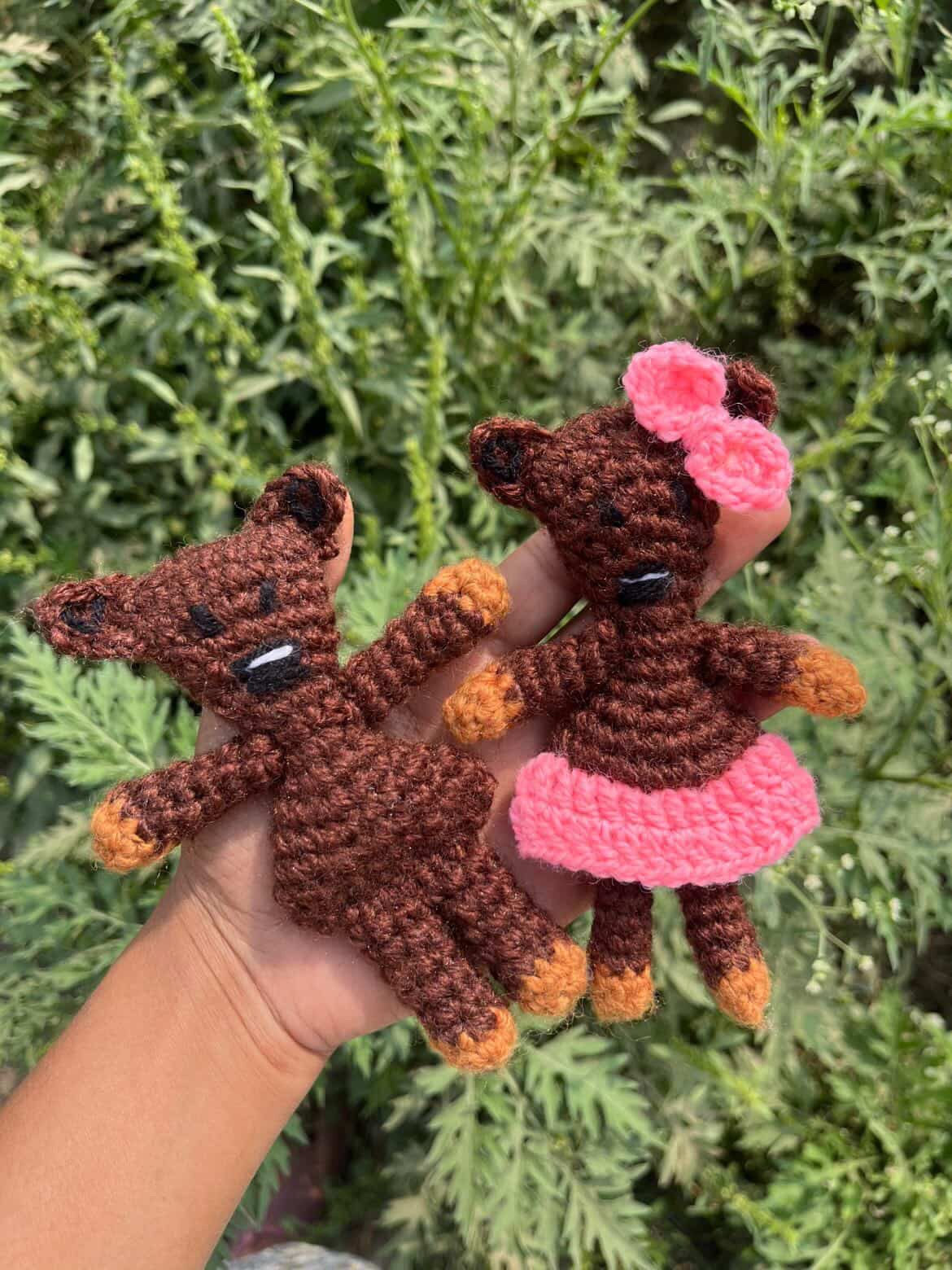Mr and Mrs bean Teddy keychain