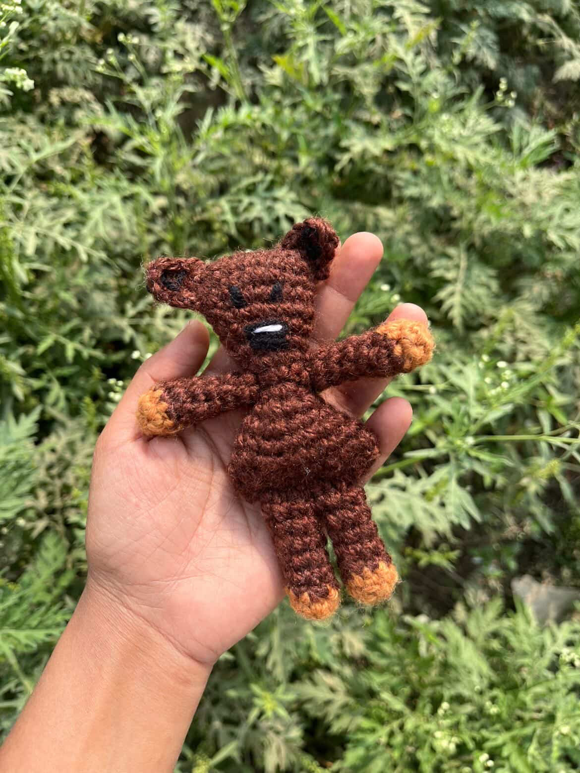 Mr bean Teddy keychain