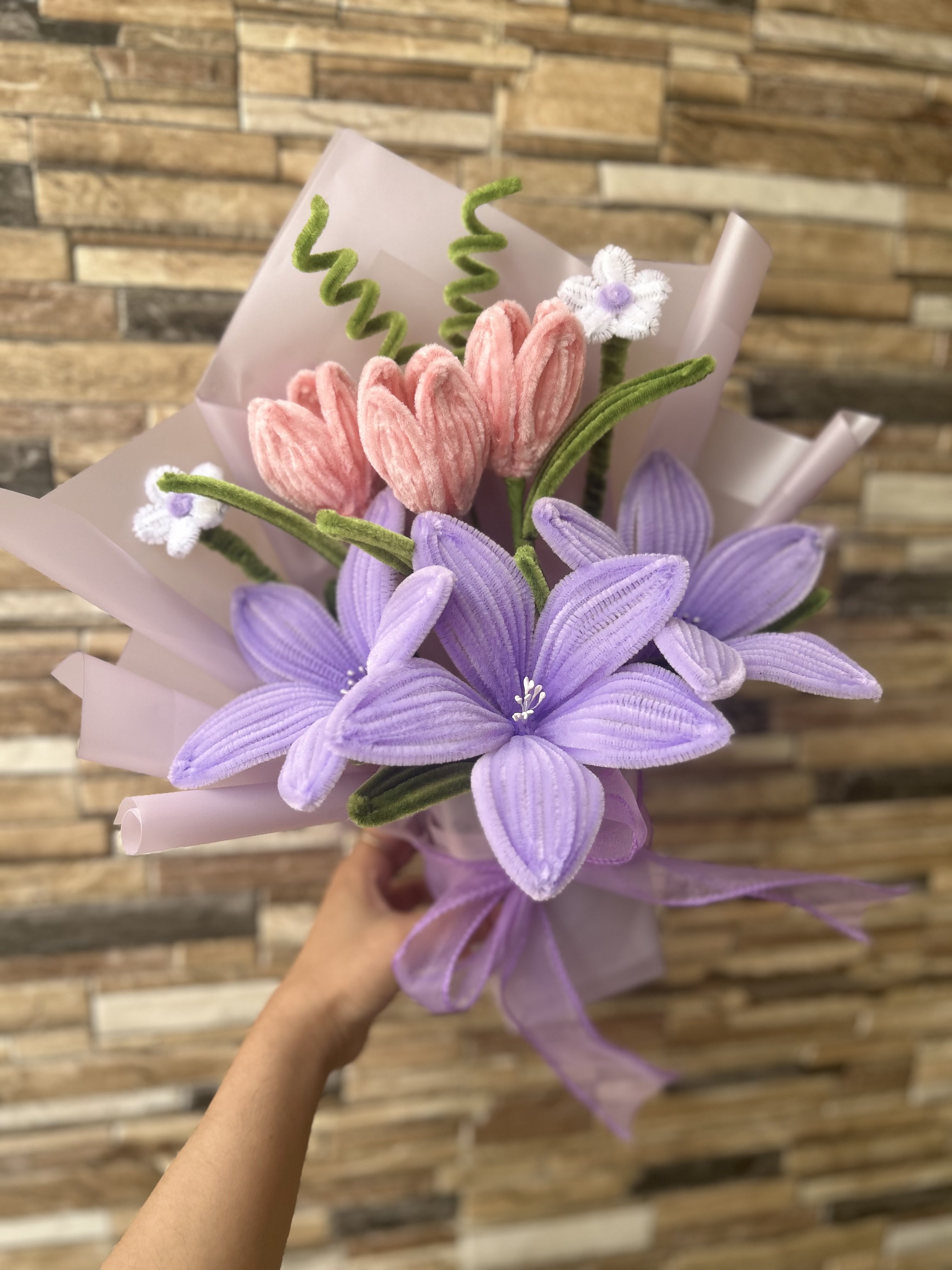 Lily tulip boquet
