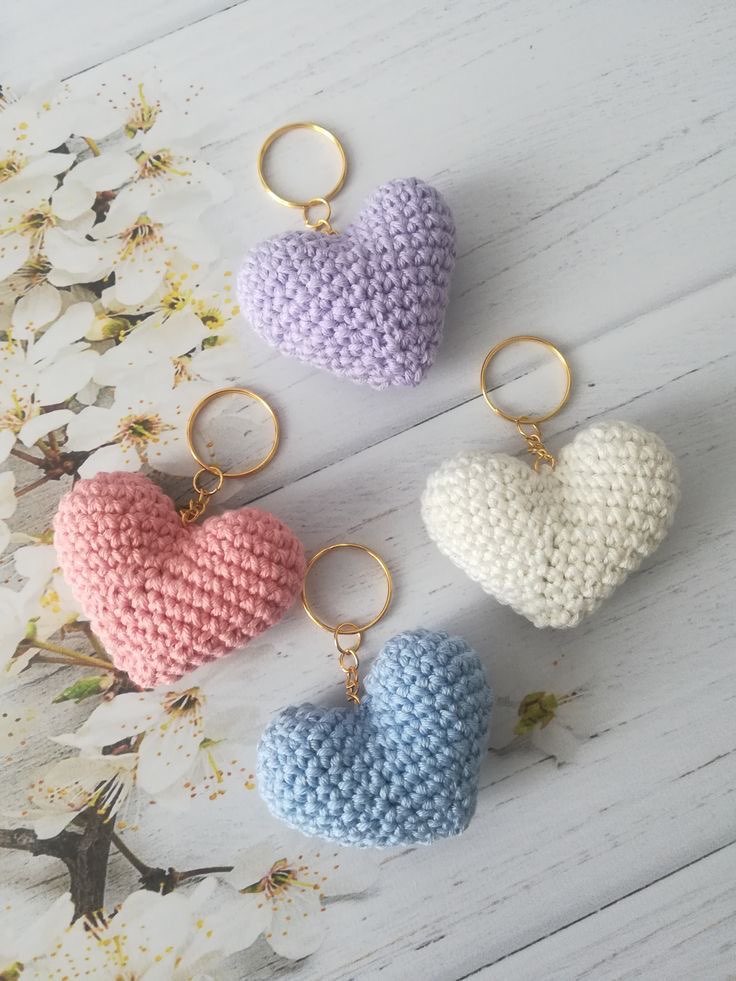 Heart keychain