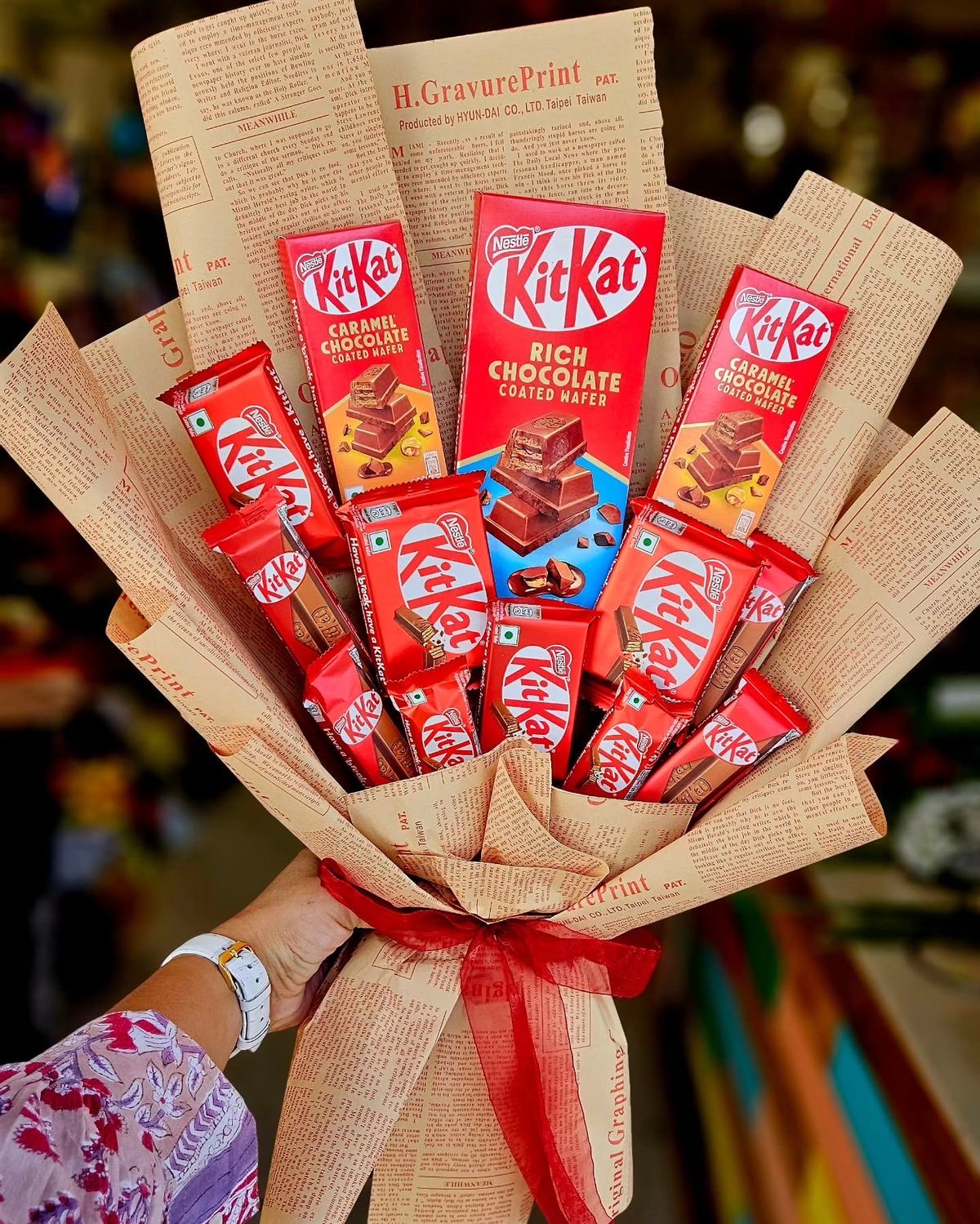 Chocolate bouquet