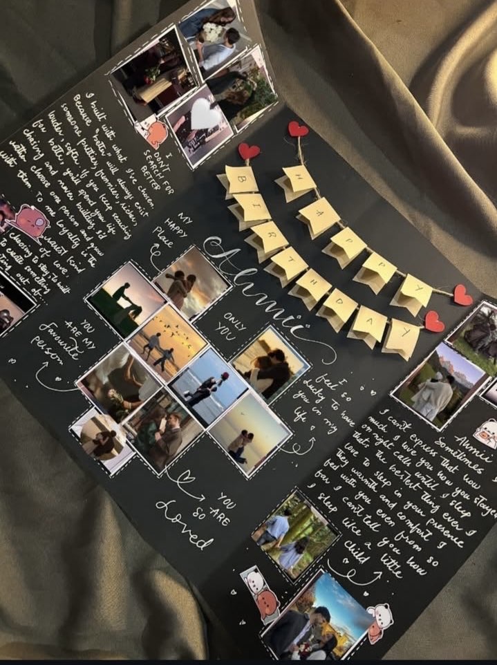 Black birthday cards