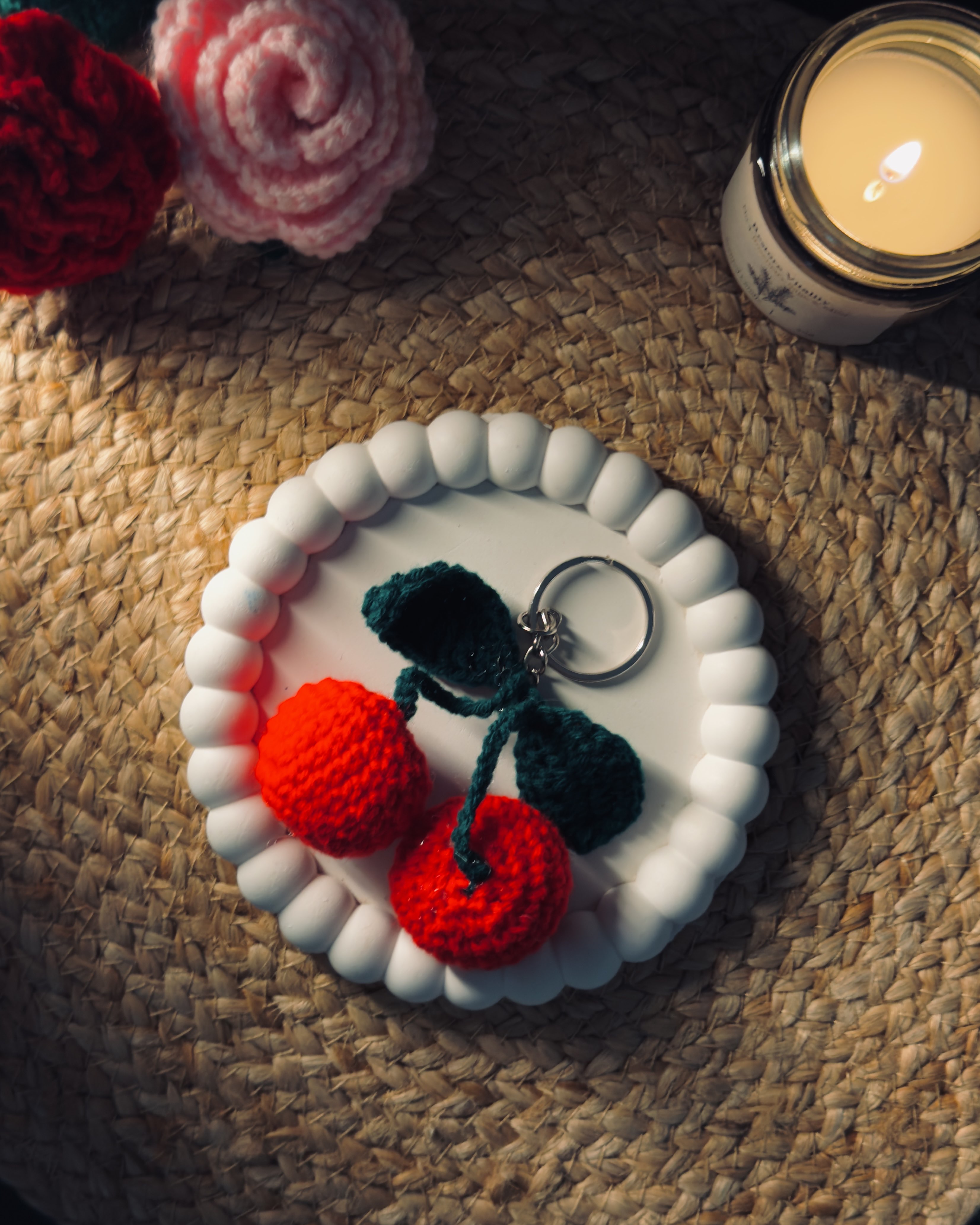 Cherry keychain