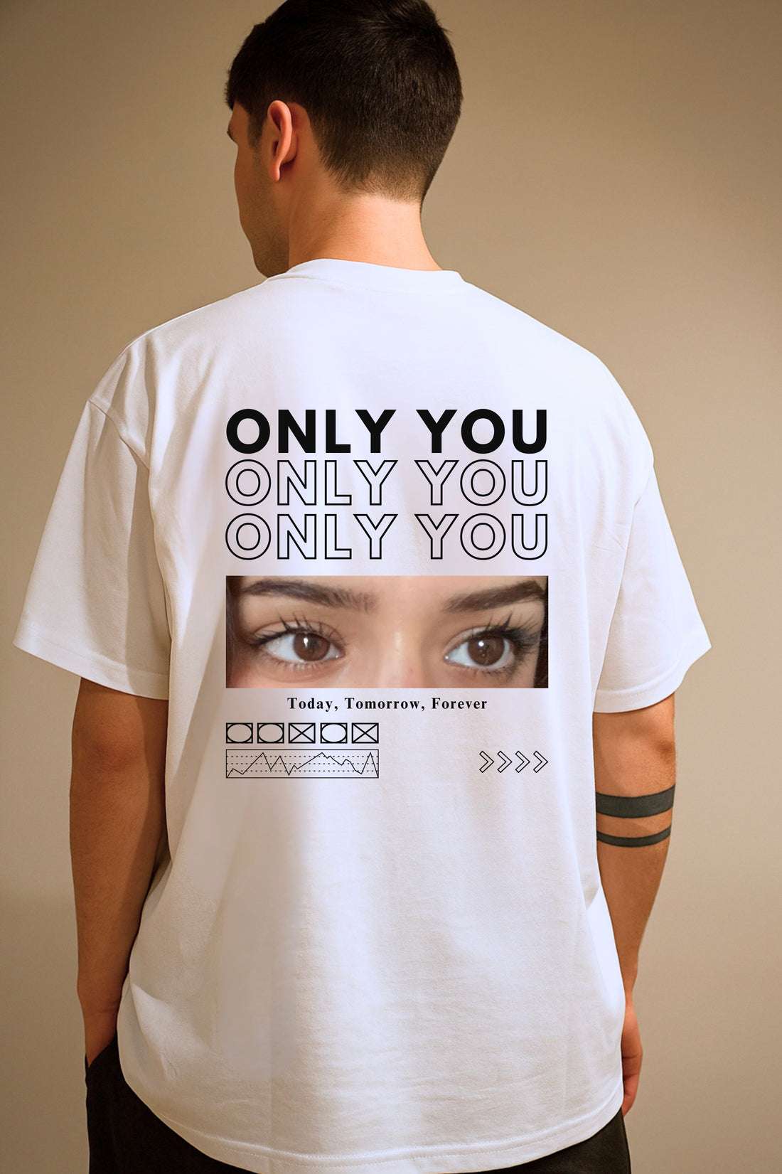 Custom Eye Photo T-shirt