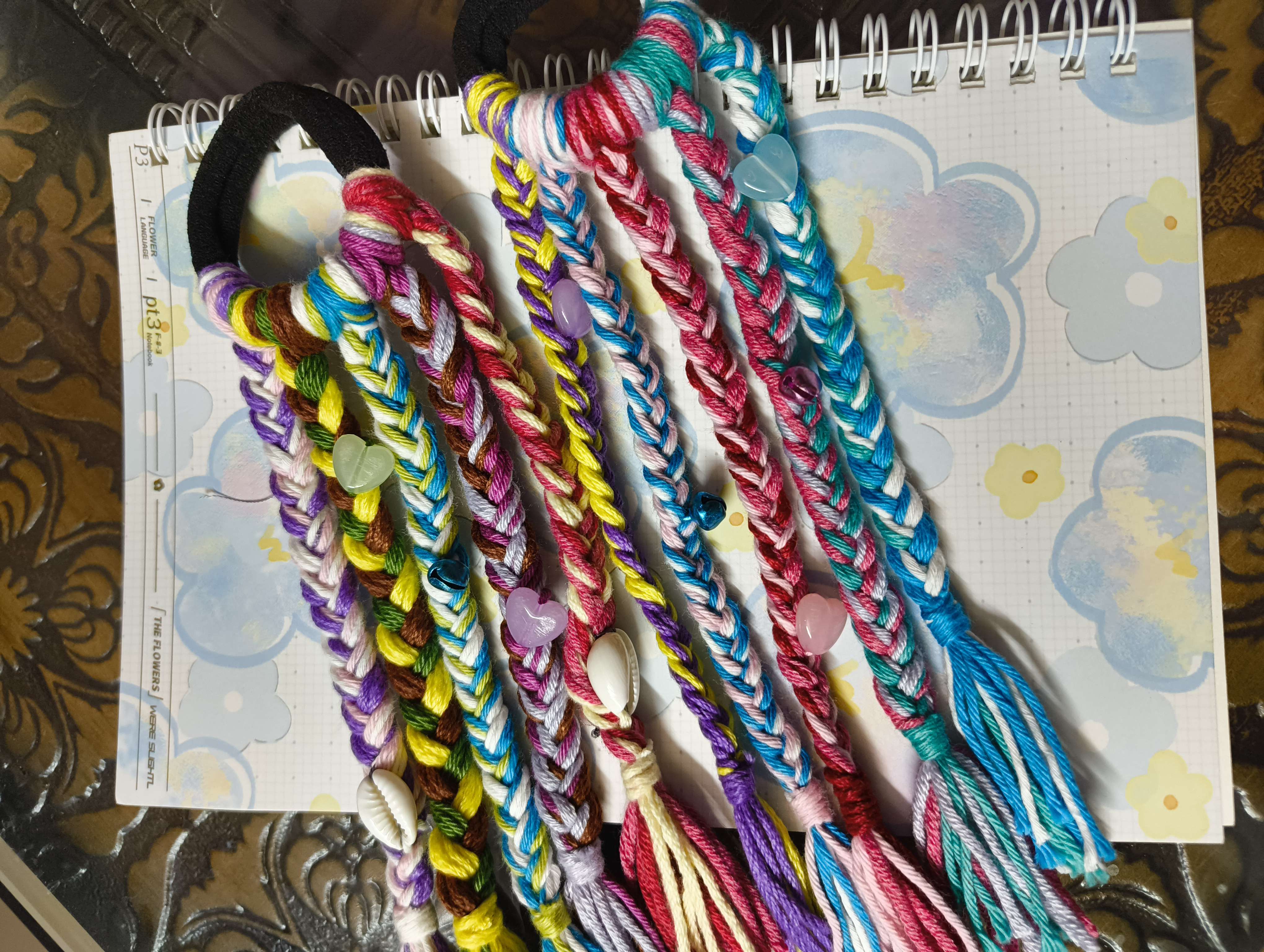 Boho hairties