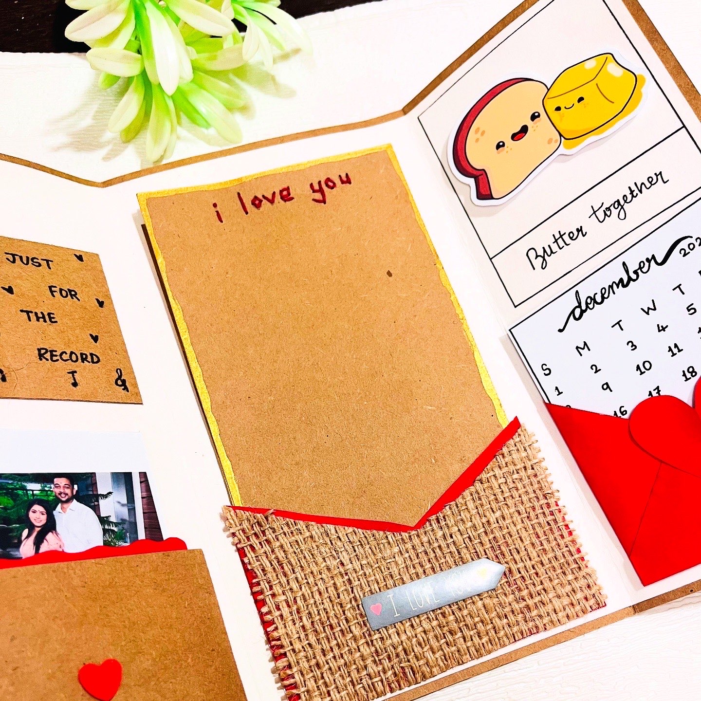 Vintage brown cardletter