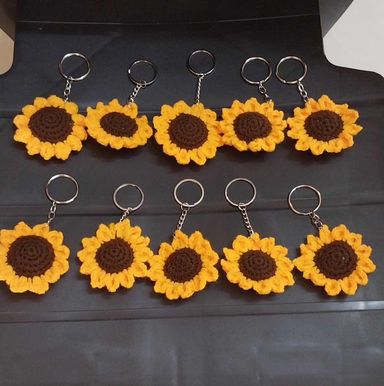 Sunflower keychains image 4