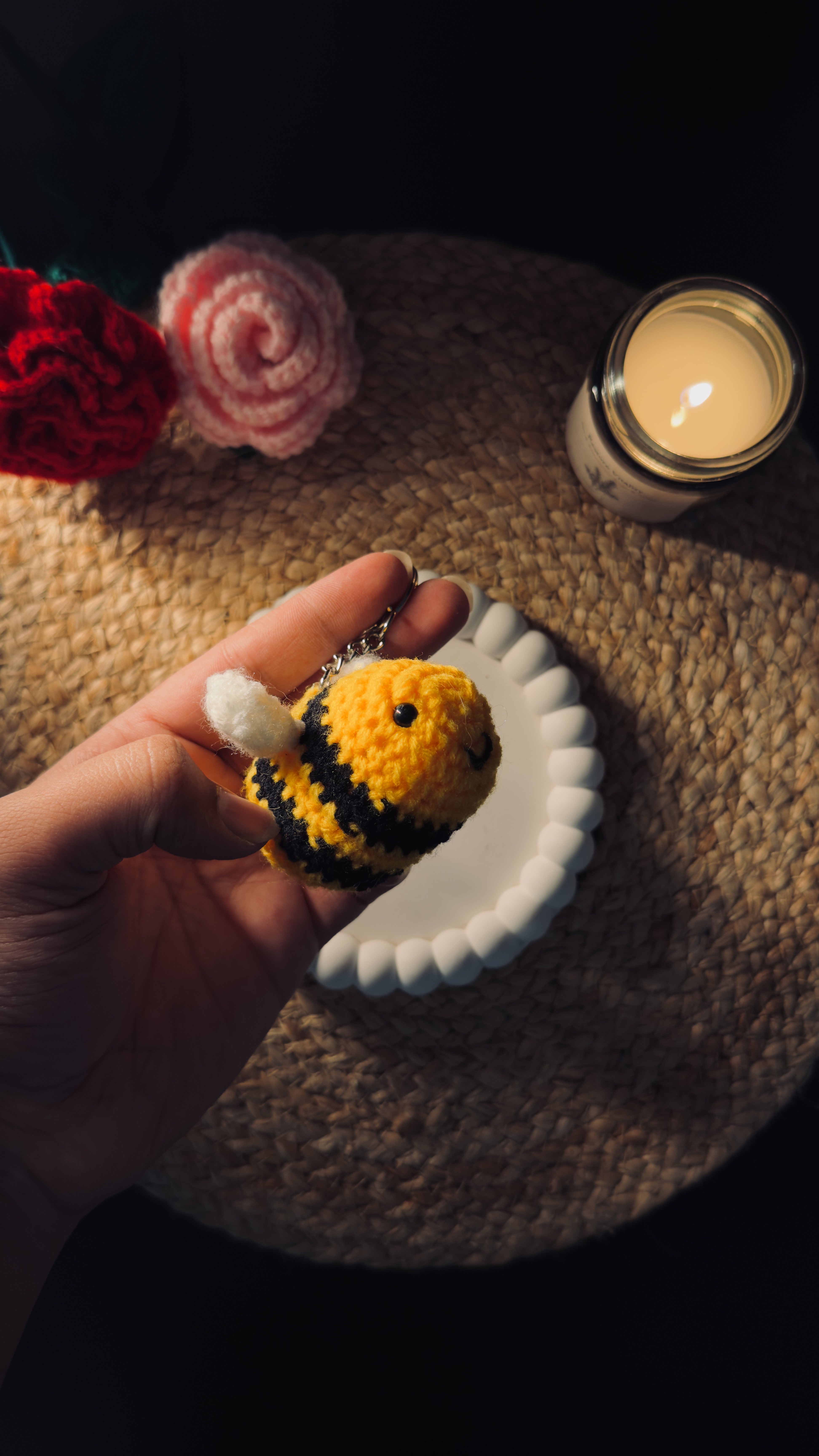 Honeybee keychain image 2