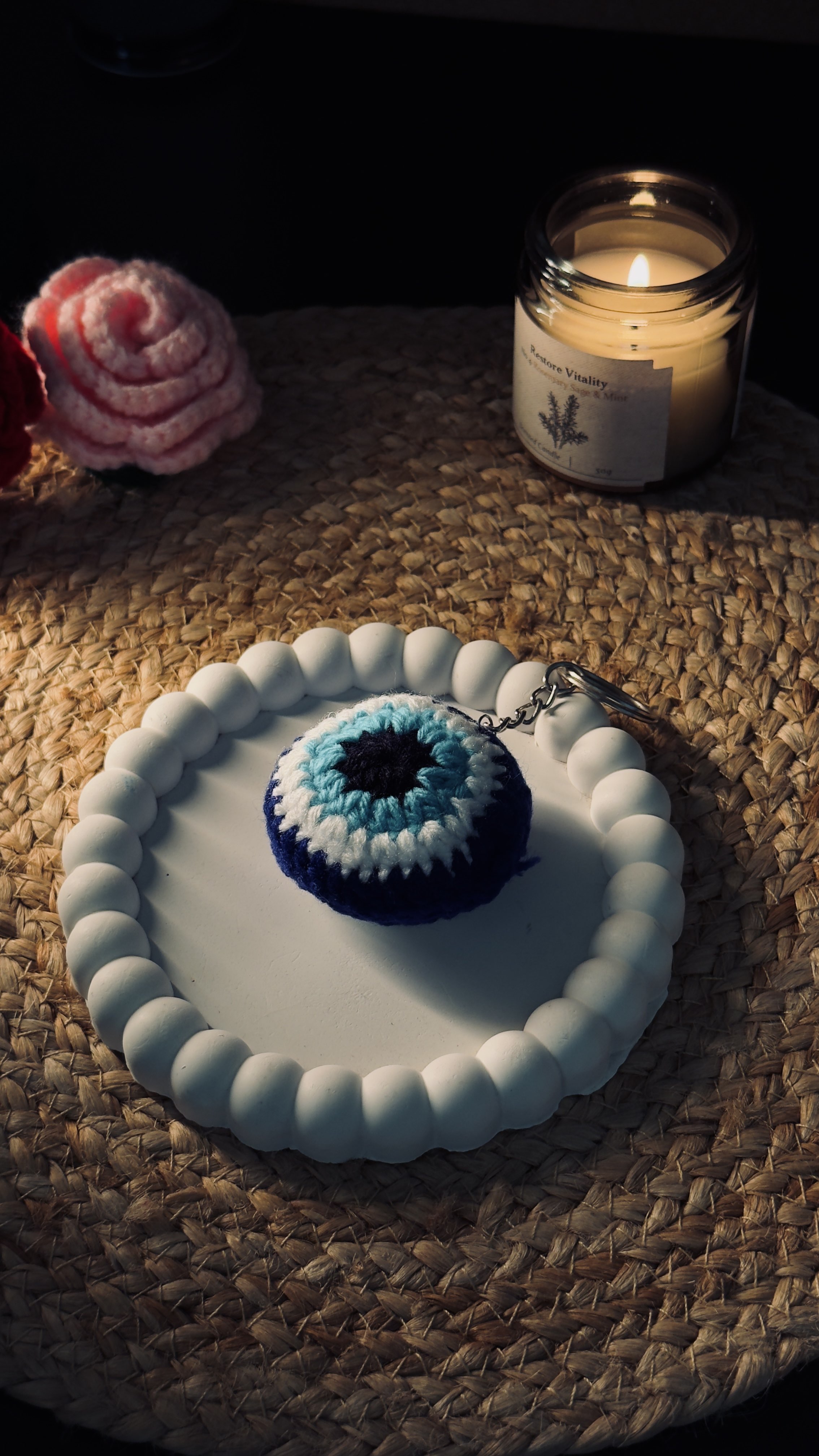 Evil eye keychakn