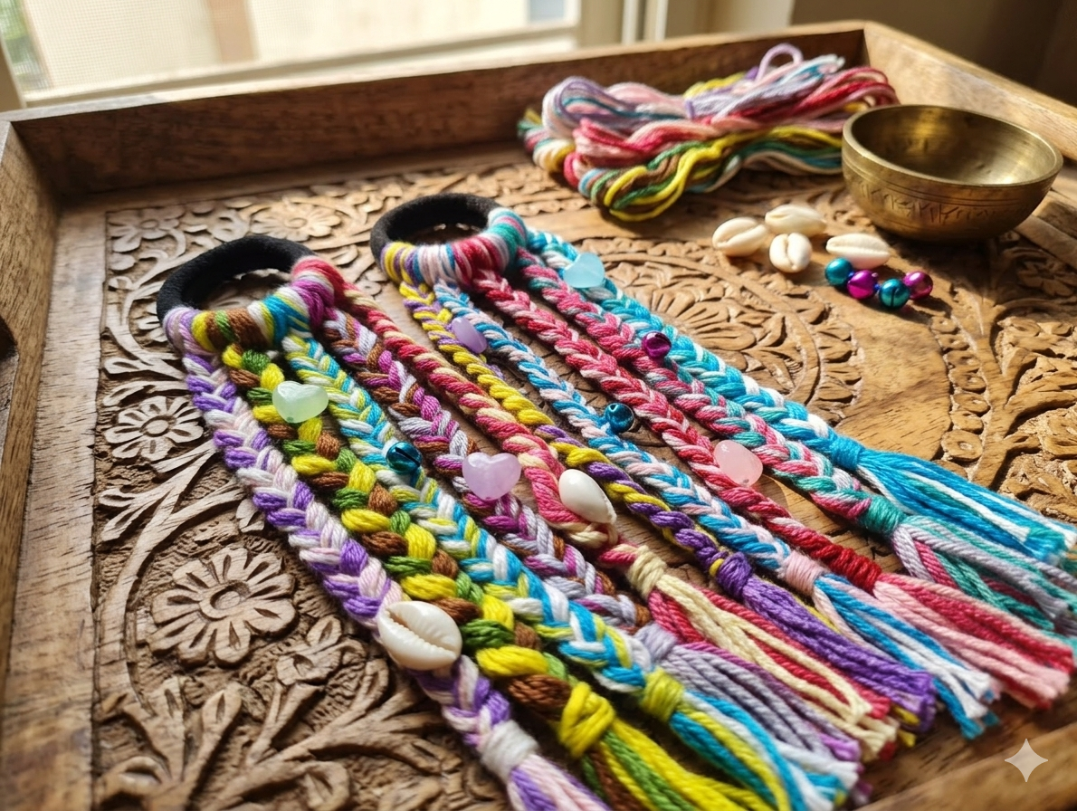 Boho hairties 2