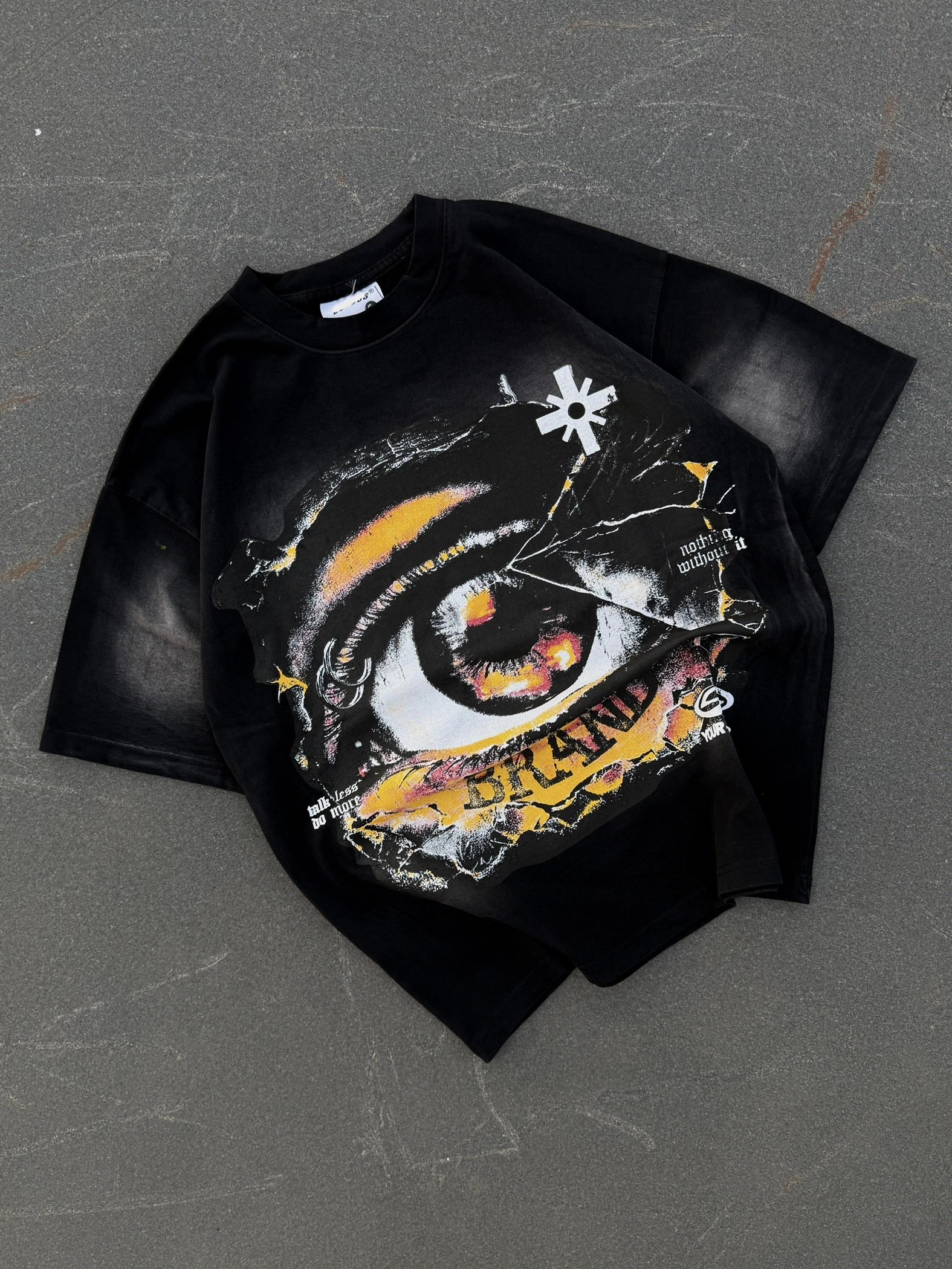 04 Lava Wash Oversized Unisex Tee
