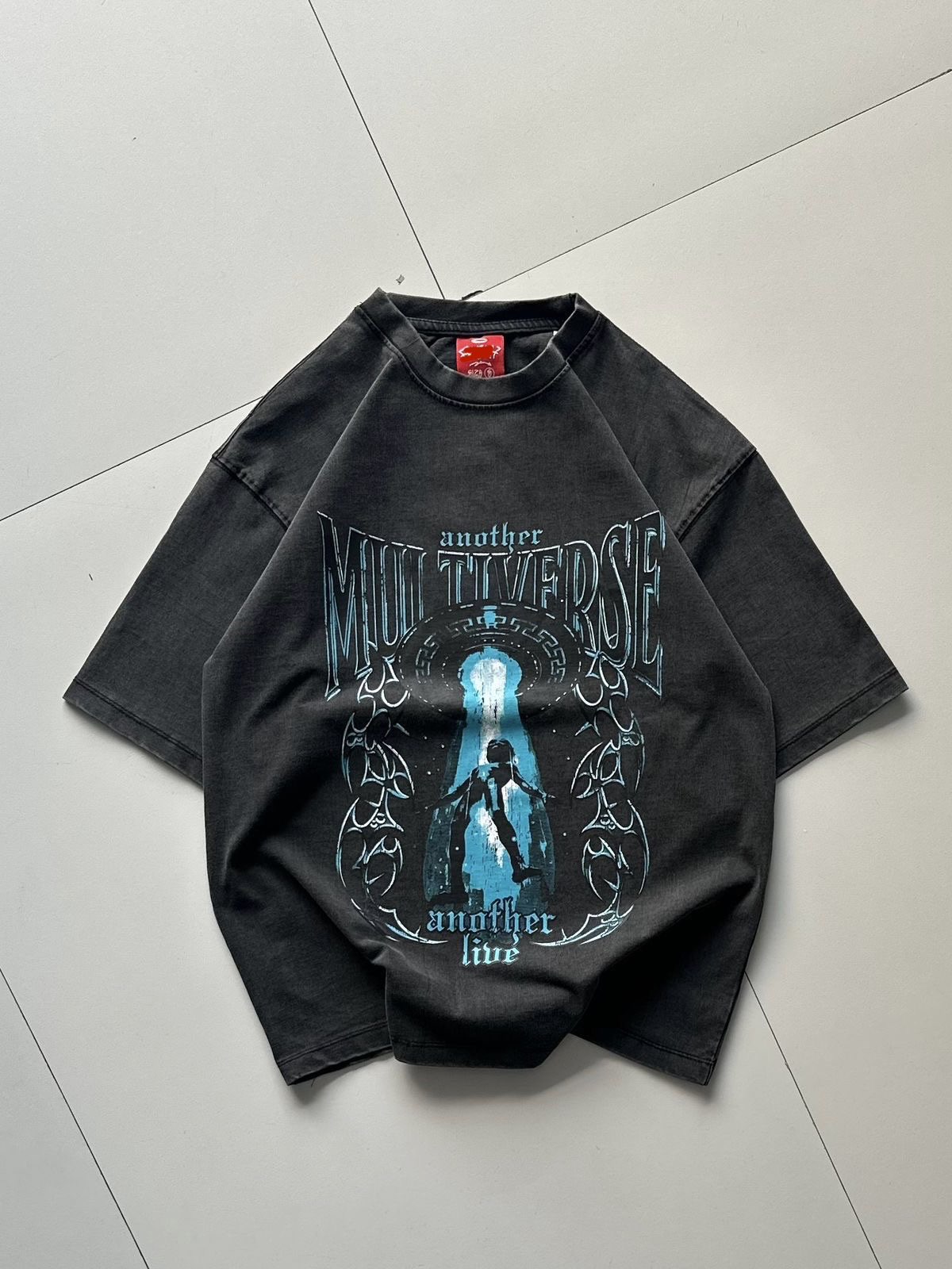 05 Acid Washed Oversized Unisex Tee