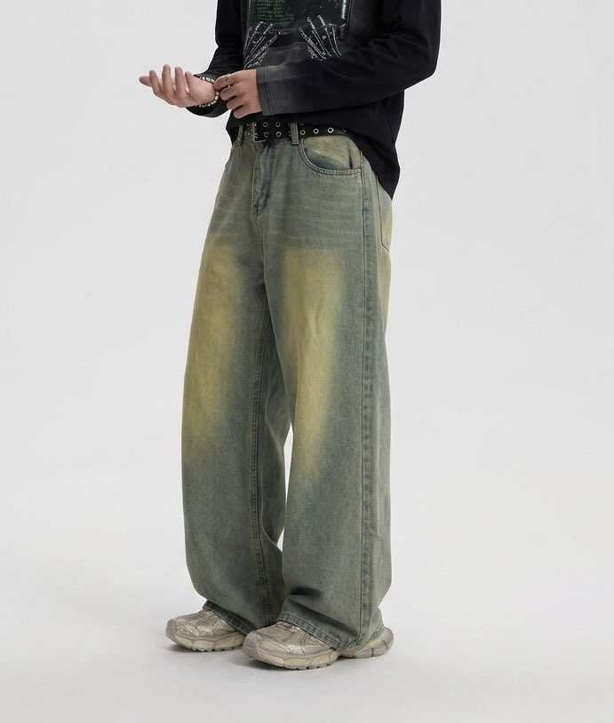 01 Vtg Unisex Baggy Fit Denim