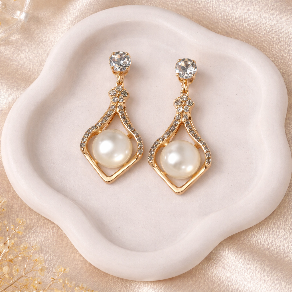 Pearl Drops Earrings