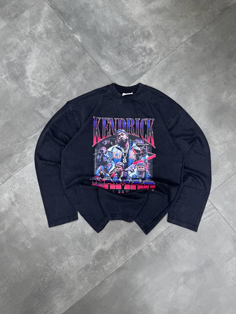 Kendrick Lamar Graphic Full Sleeve Acid Washed