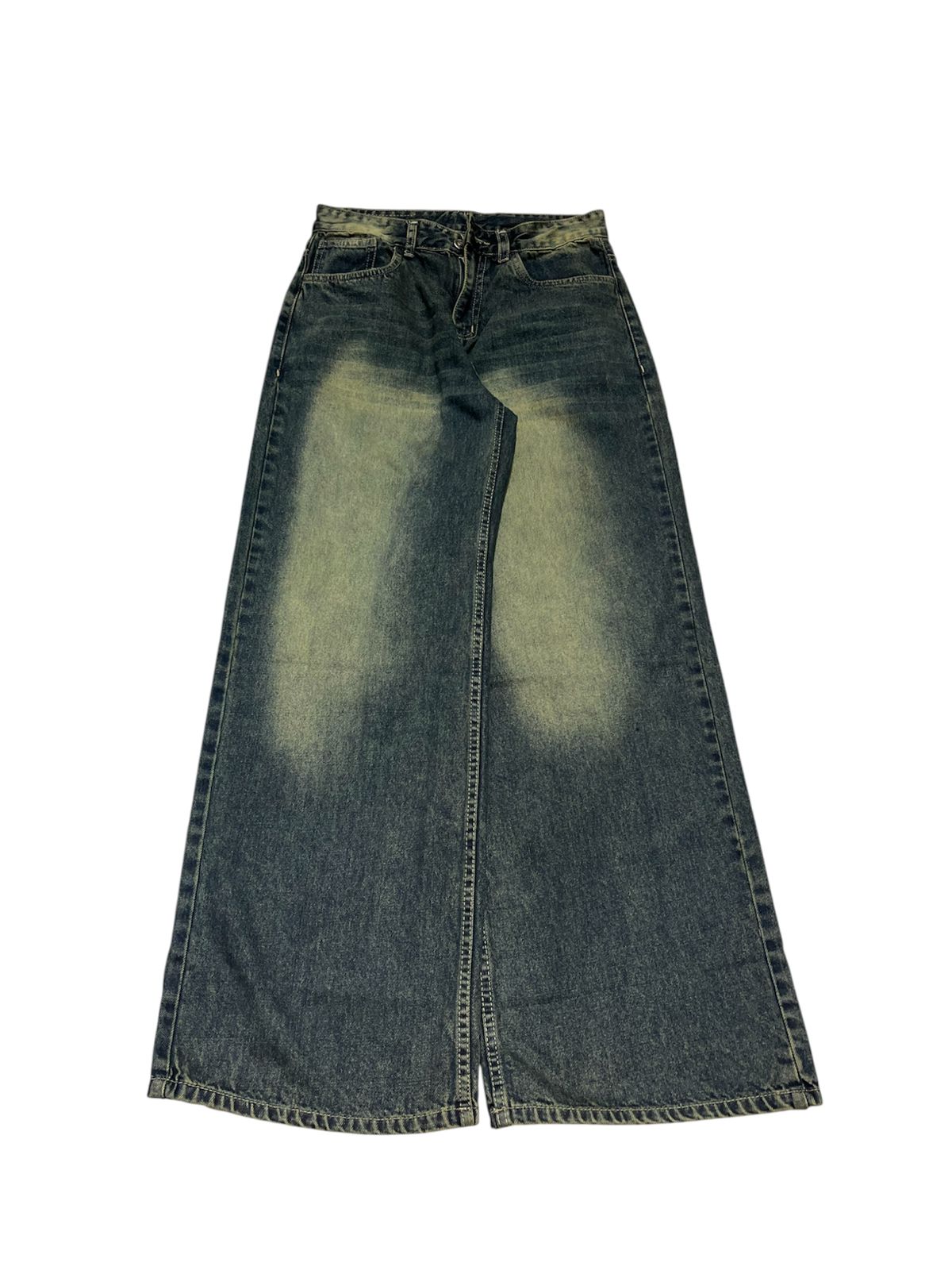 Vtg Wash Baggy Denim