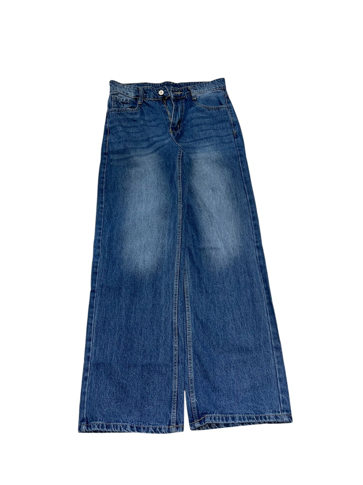 Dark Blue Baggy Fit Denim