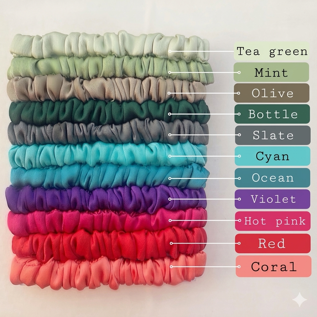 Skinny scrunchies- POPS