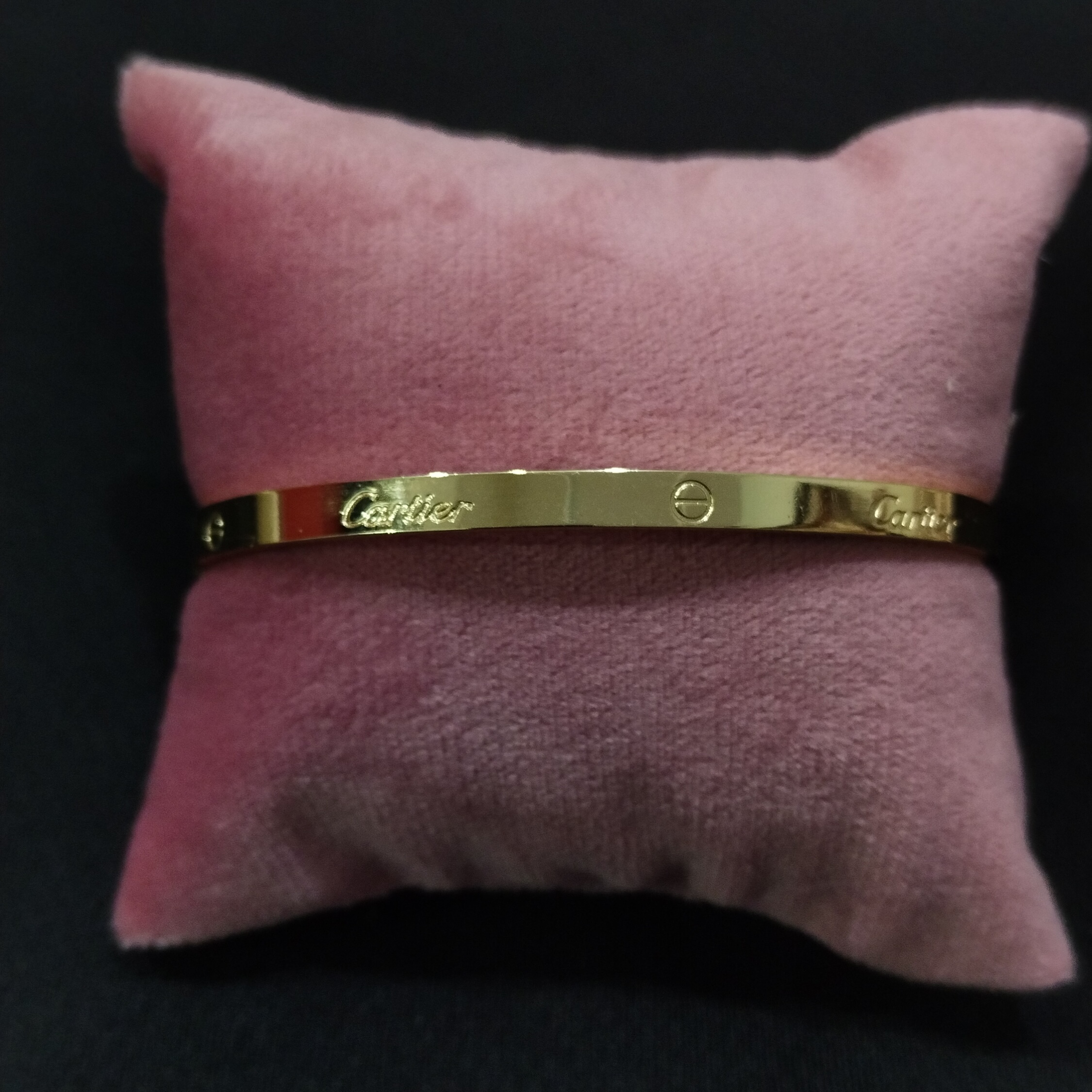 Gold Cartier Bangle Bracelet
