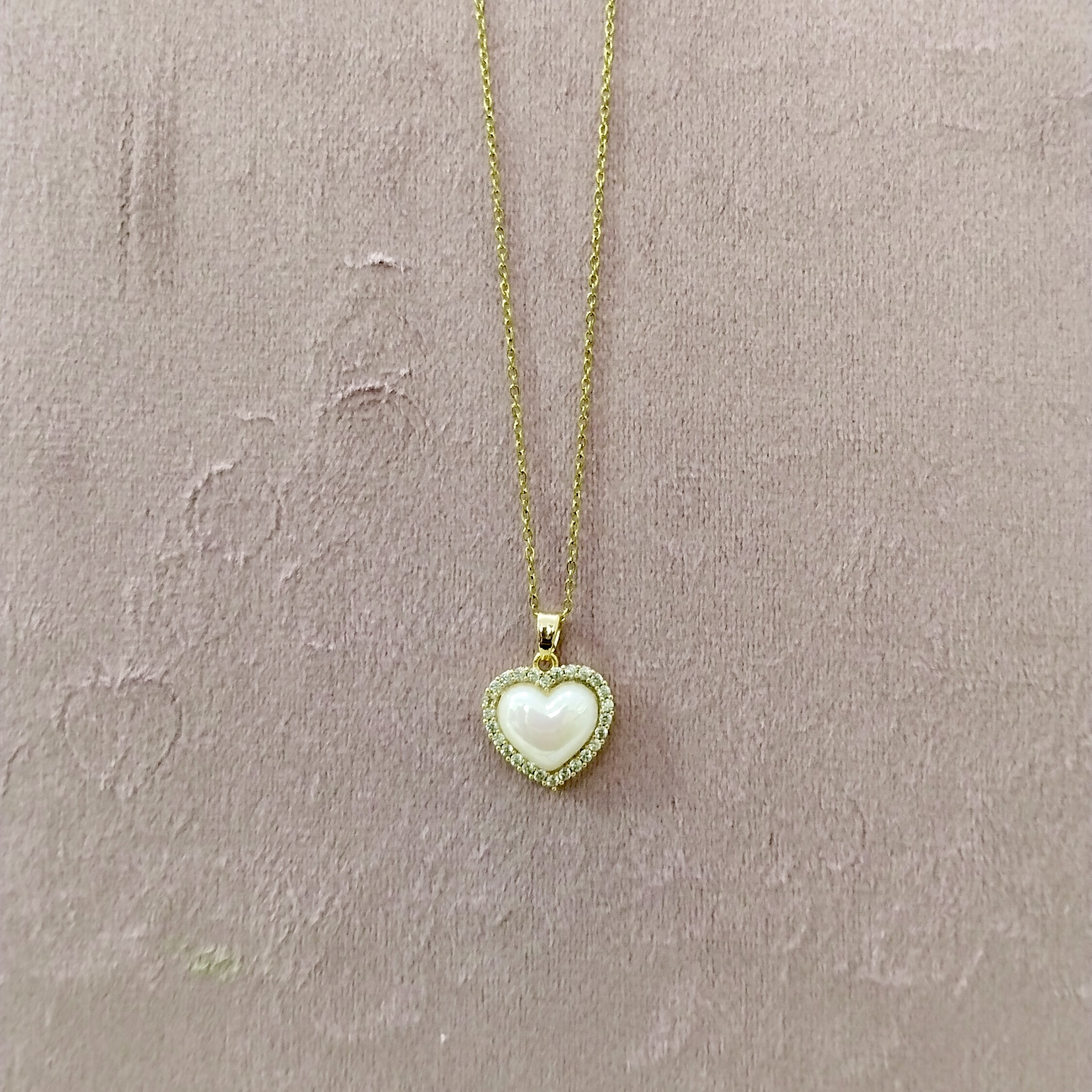 Pearl Heart Pendant