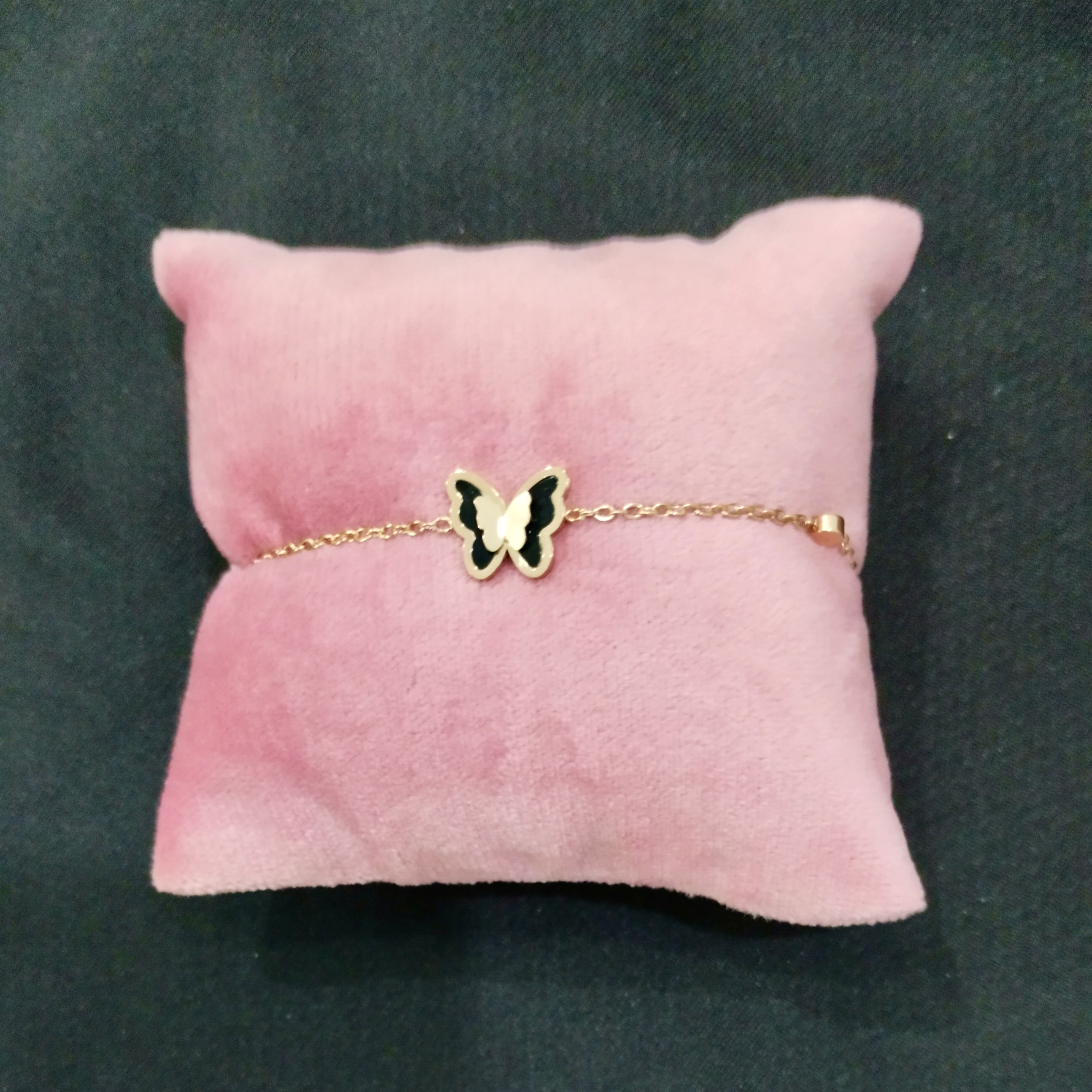 Gold Butterfly’s Chain Bracelet