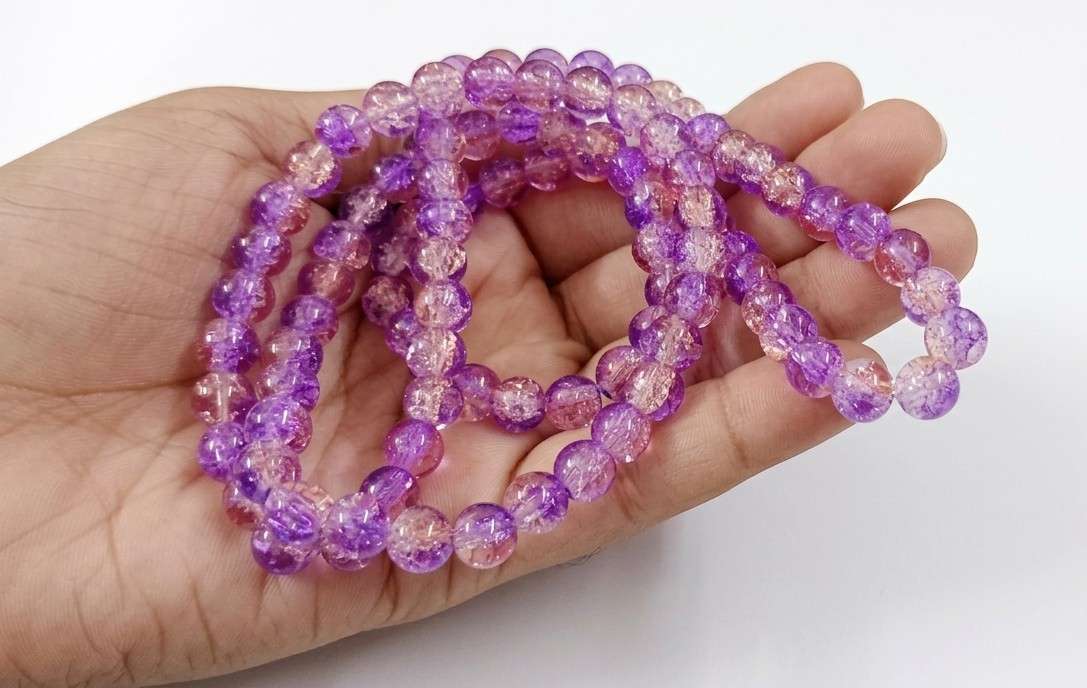 Crystal beads dual colour image 3