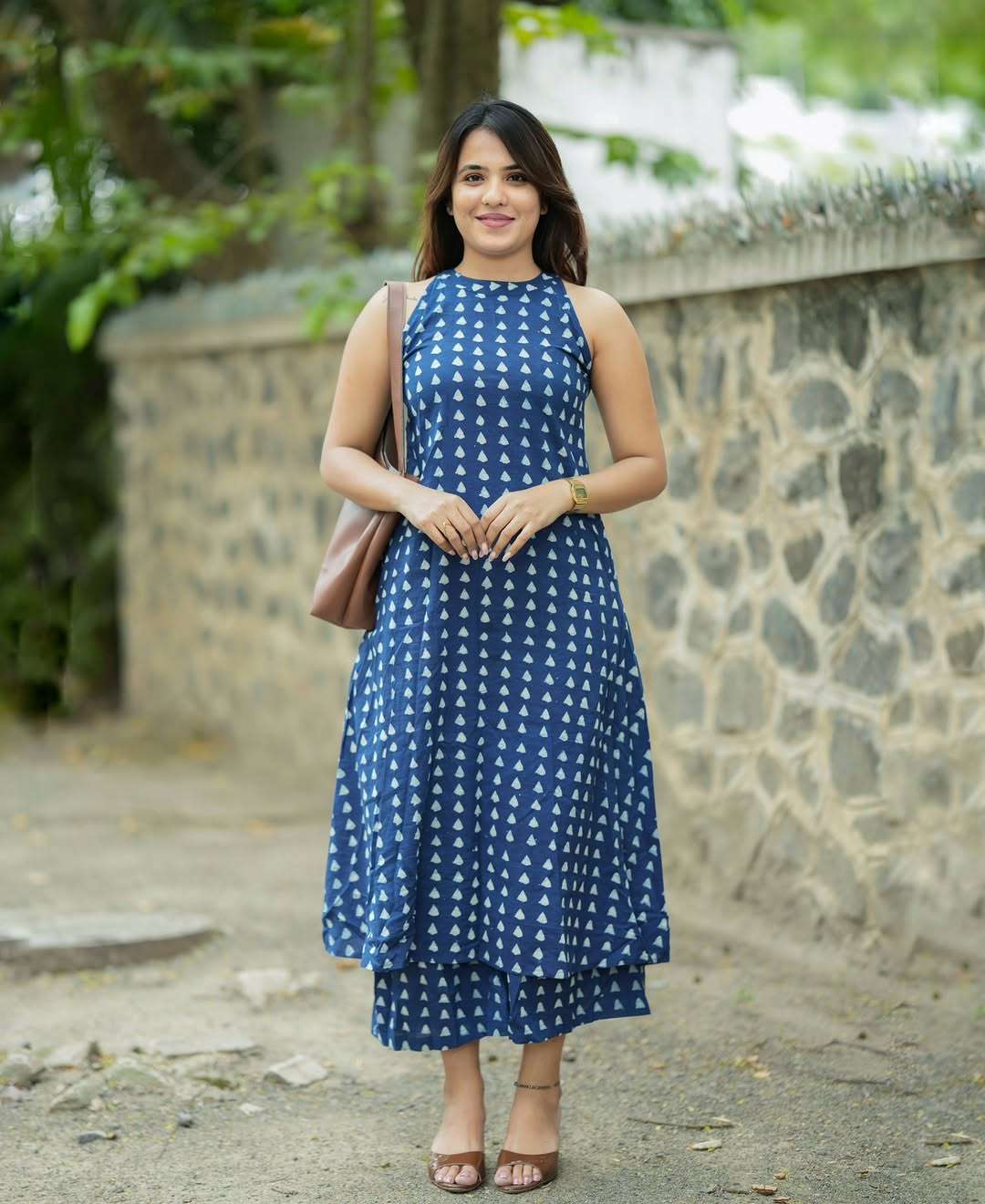 Halter Neck Kurta Plazzo