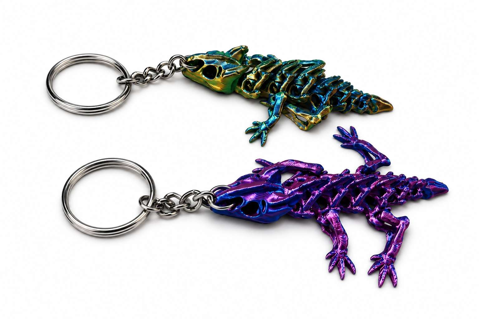 Lizard 3d Keychain