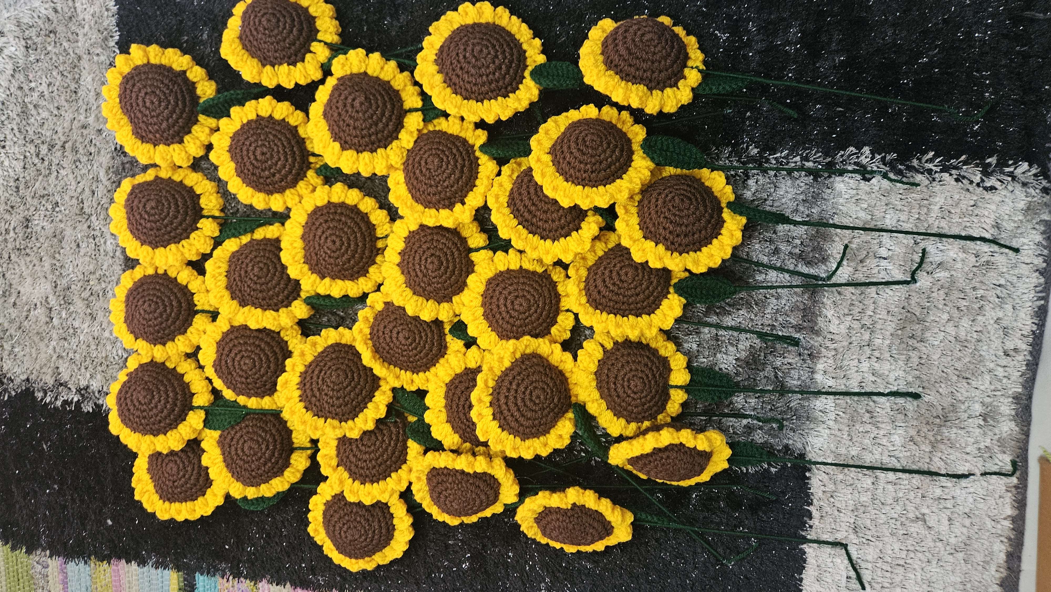 Sunflower big stem