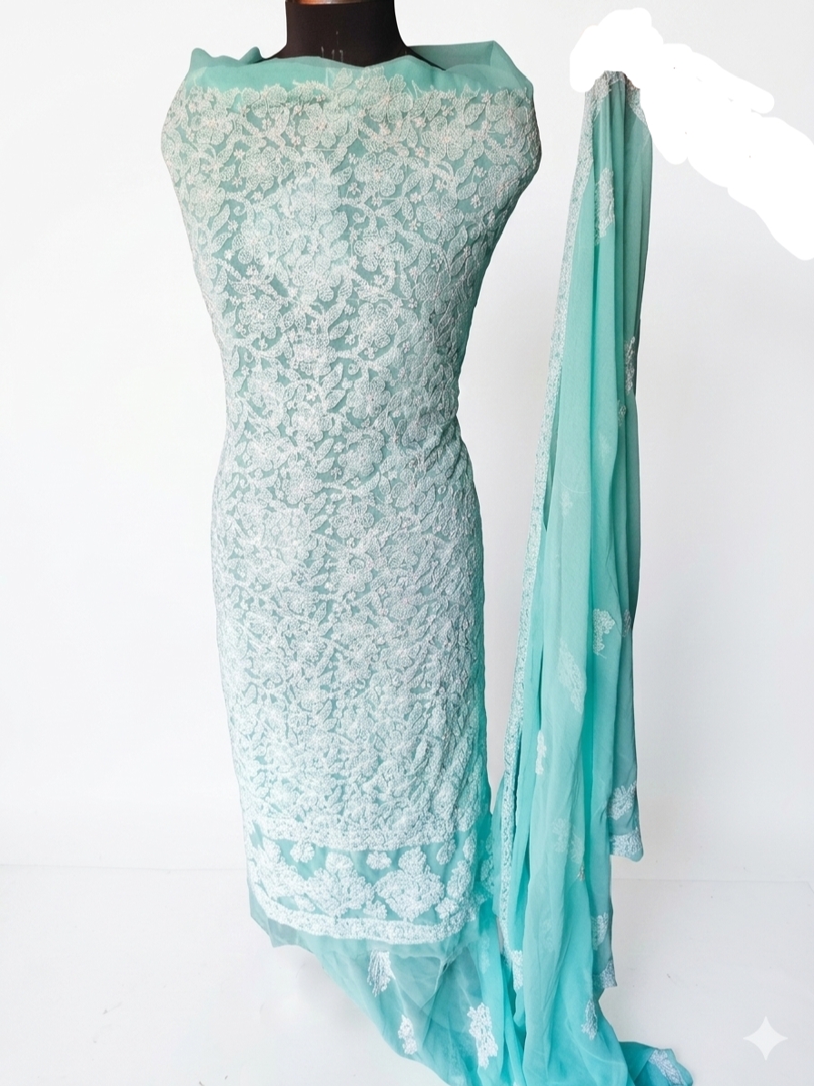 Chiffon three peice fabric