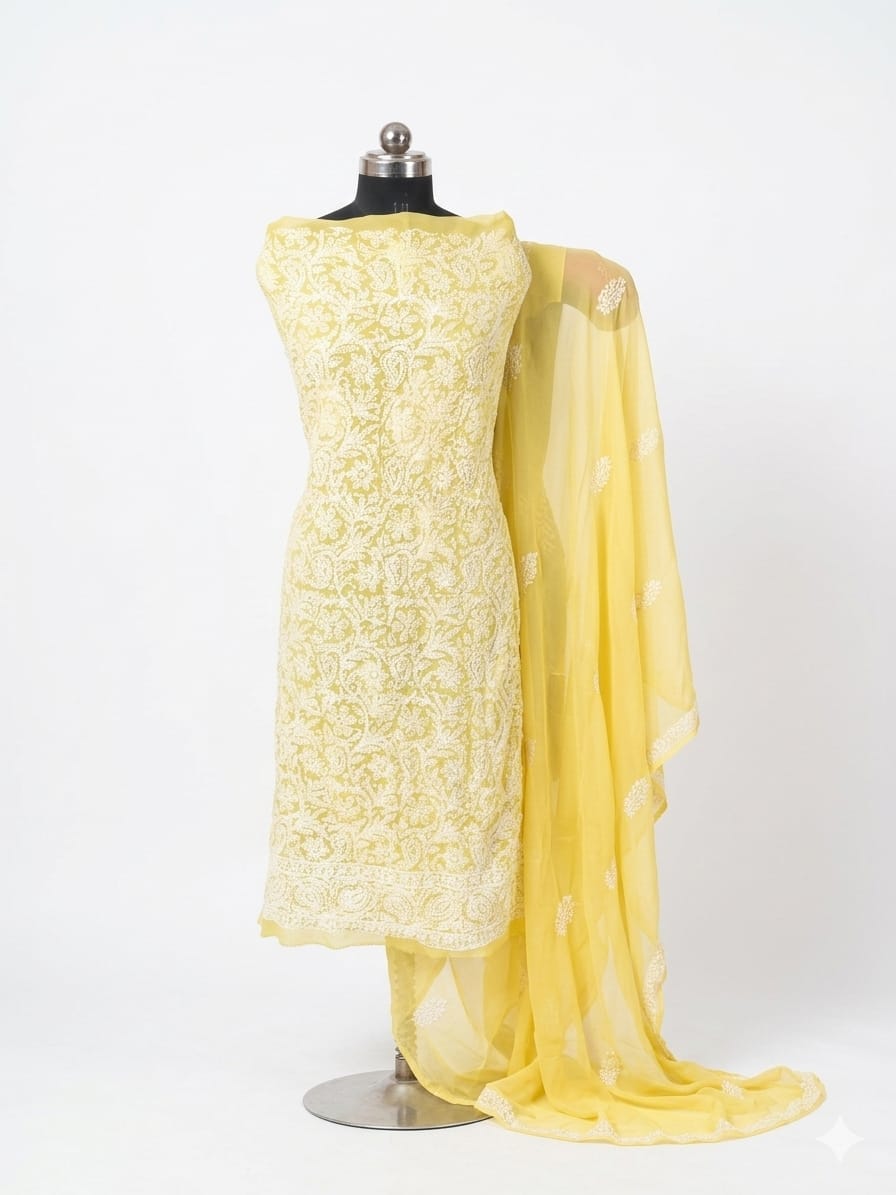 Chiffon three peice lemon