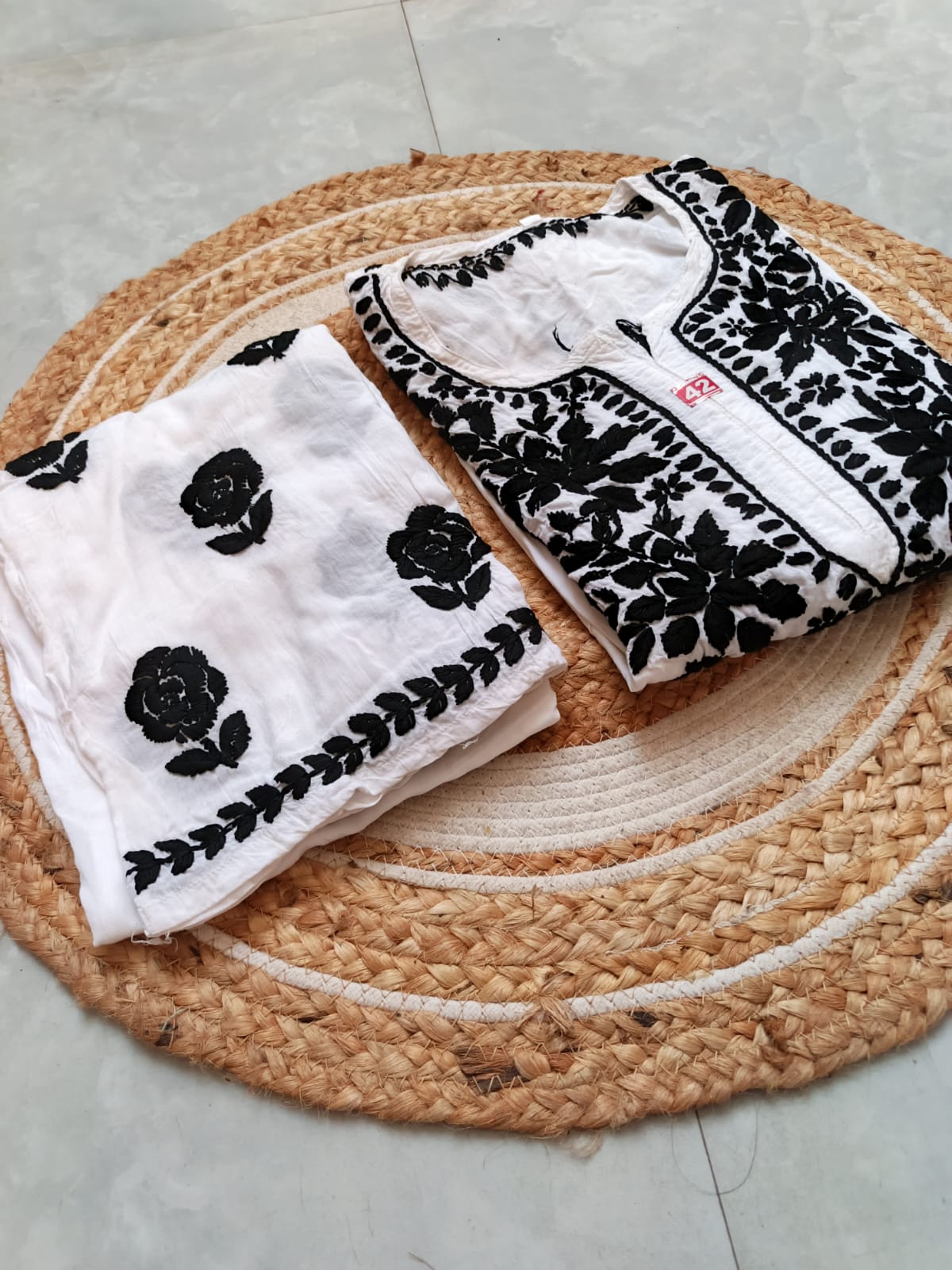 Modal kurta plazo set