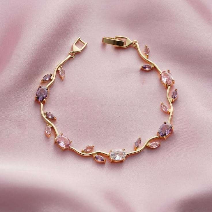 Lavender Bloom Bracelet