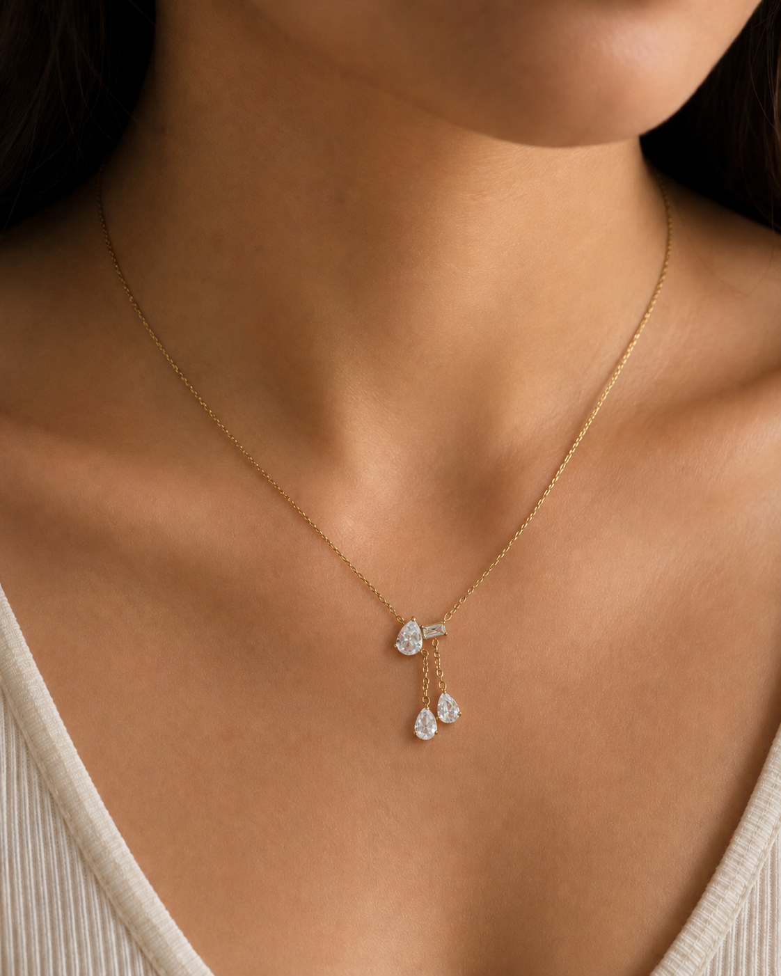 Aurora Drop Necklace