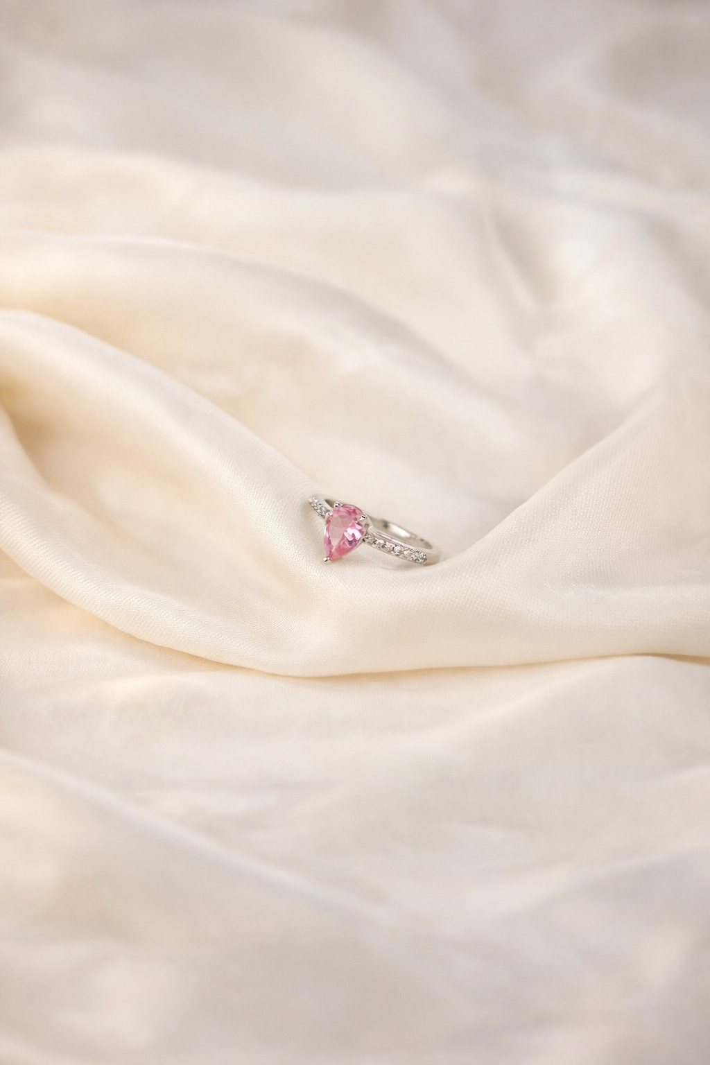 Pink Petal Elegance Ring