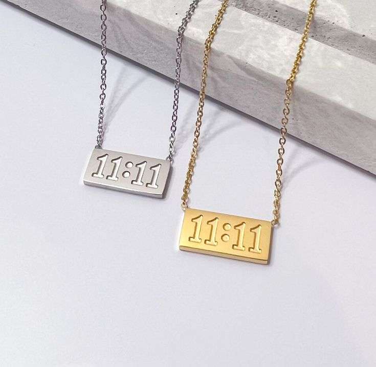 Angel Number 11:11 Necklace