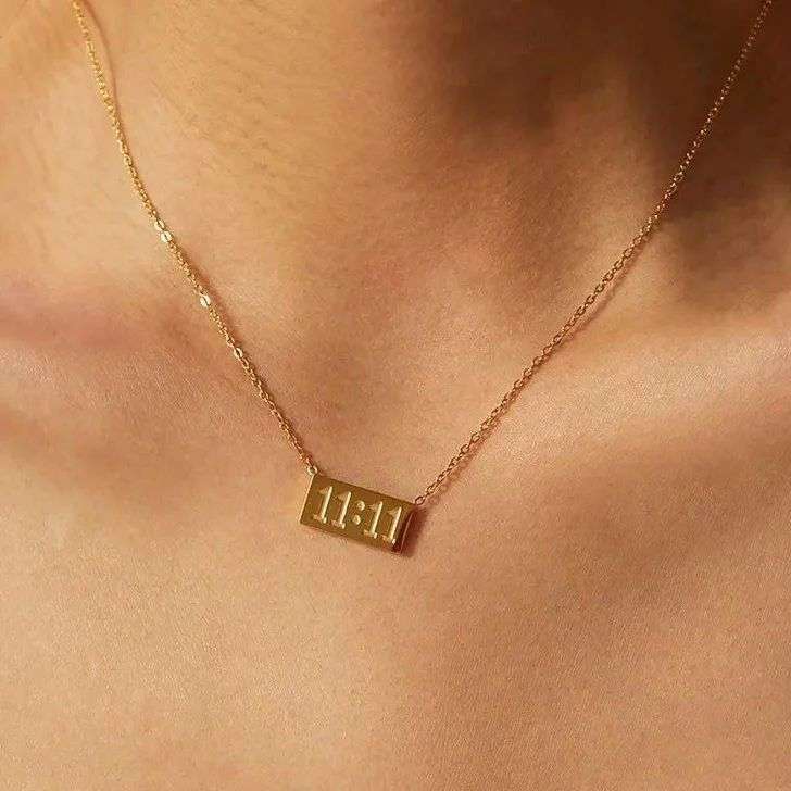 Angel Number 11:11 Necklace image 3